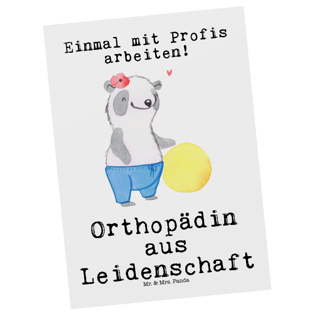 Postkarte Orthopädin aus Leidenschaft Postkarte, Karte, Geschenkkarte, Grußkarte, Einladung, Ansichtskarte, Geburtstagskarte, Einladungskarte, Dankeskarte, Ansichtskarten, Einladung Geburtstag, Einladungskarten Geburtstag, Beruf, Ausbildung, Jubiläum, Abschied, Rente, Kollege, Kollegin, Geschenk, Schenken, Arbeitskollege, Mitarbeiter, Firma, Danke, Dankeschön, Orthopädin, Fachärztin, Orthopädie, Praxis, Eröffnung