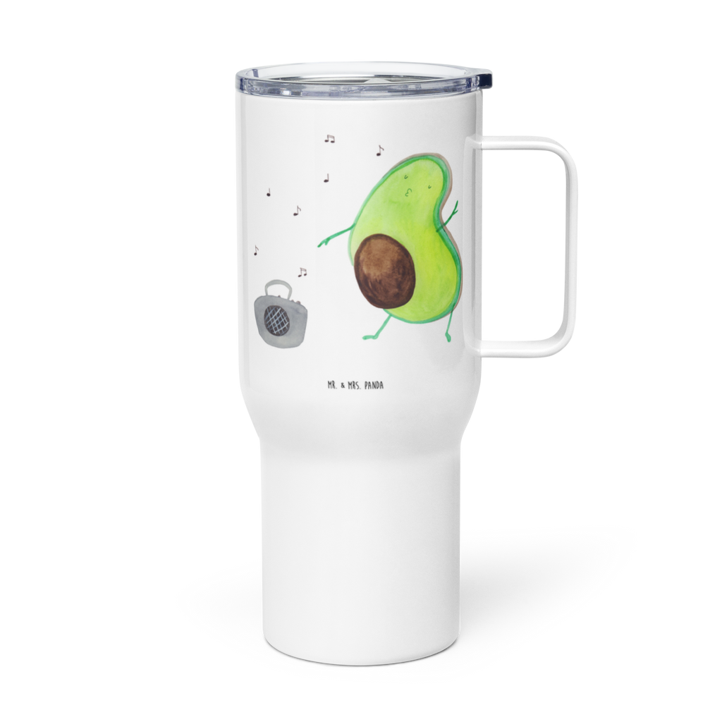 XXL Thermobecher Avocado Tanzen Thermobecher, XL Thermobecher, Reisebecher, XL Reisetasse, Großer Thermobecher, Autobecher, Jumbo Becher, Avocado, Veggie, Vegan, Gesund