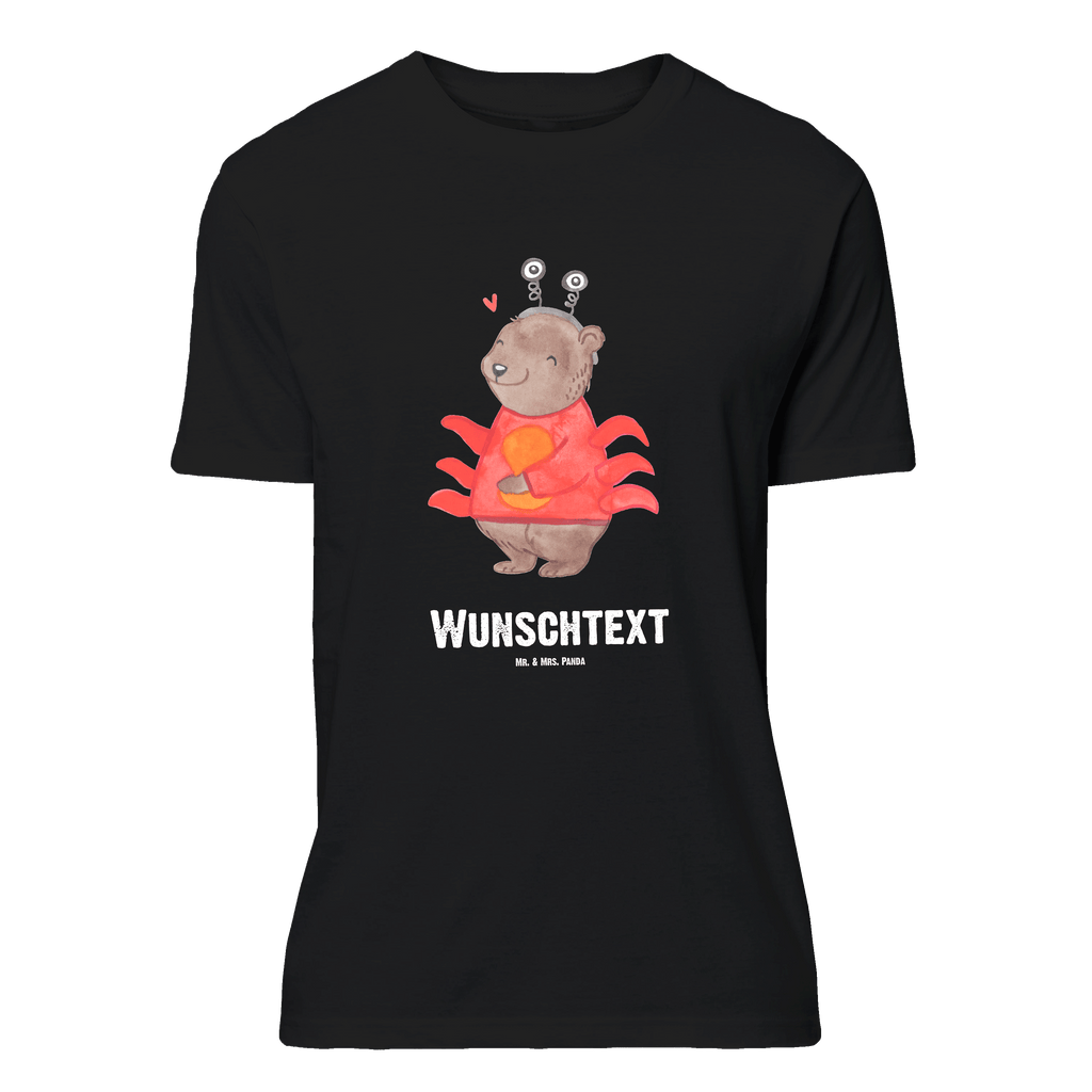 Personalisiertes T-Shirt Krebs Astrologie T-Shirt Personalisiert, T-Shirt mit Namen, T-Shirt mit Aufruck, Männer, Frauen, Tierkreiszeichen, Sternzeichen, Horoskop, Astrologie, Aszendent, Krebs, Geburtstagsgeschenk, Geschenk