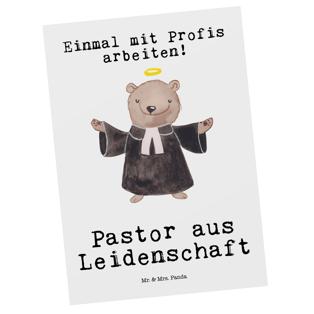 Postkarte Pastor aus Leidenschaft Postkarte, Karte, Geschenkkarte, Grußkarte, Einladung, Ansichtskarte, Geburtstagskarte, Einladungskarte, Dankeskarte, Ansichtskarten, Einladung Geburtstag, Einladungskarten Geburtstag, Beruf, Ausbildung, Jubiläum, Abschied, Rente, Kollege, Kollegin, Geschenk, Schenken, Arbeitskollege, Mitarbeiter, Firma, Danke, Dankeschön, Pastor, Diener Gottes<br />Geistlicher, Pfarrer, Prediger<br />Priester, Theologe, Kirche