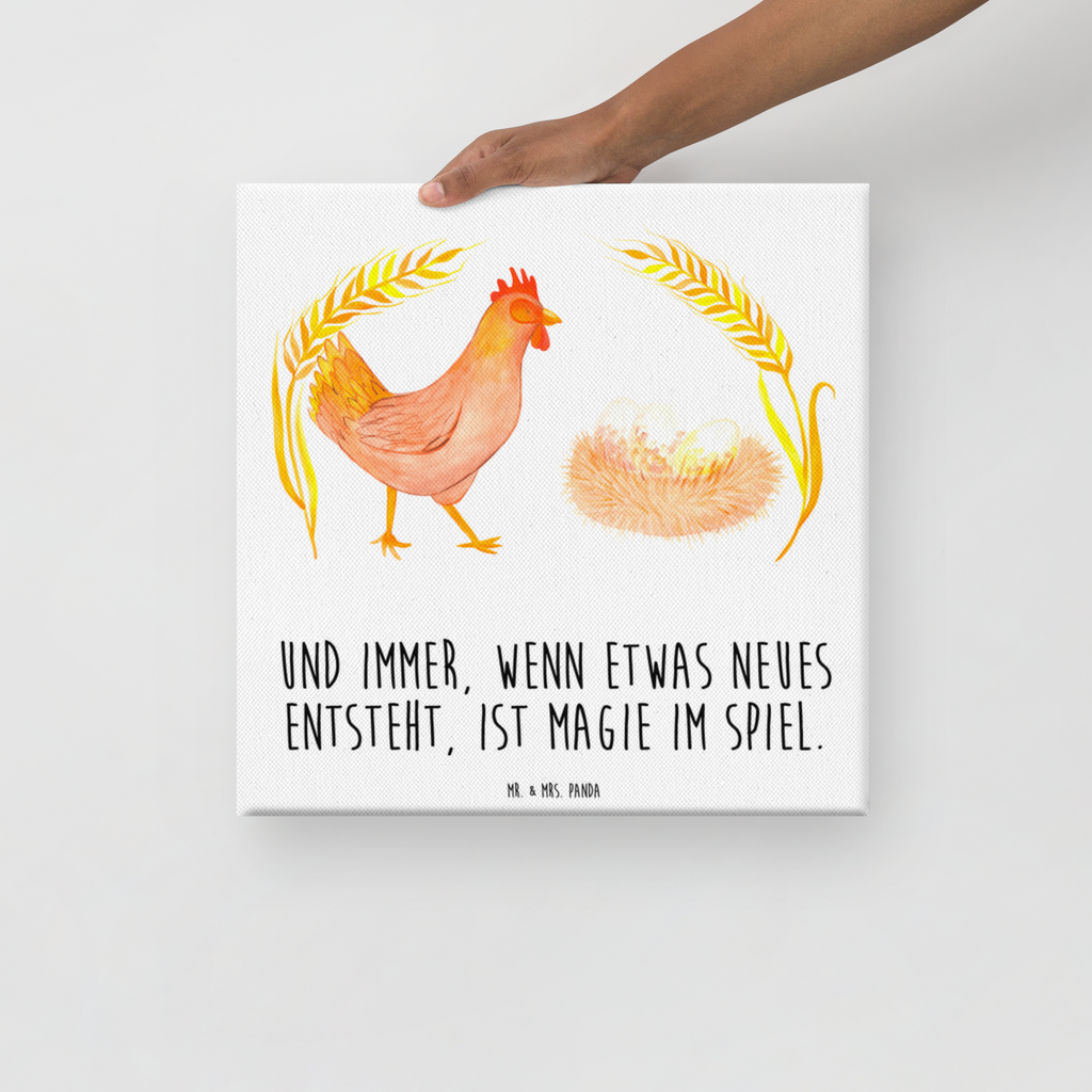 Leinwand Bild Huhn stolz Leinwand, Bild, Kunstdruck, Wanddeko, Dekoration, Bauernhof, Hoftiere, Landwirt, Landwirtin, Hahn, Henne, Hühner, Eier, Hof, Landleben, Motivation, Geburt, Magie, Spruch, Schwangerschaft