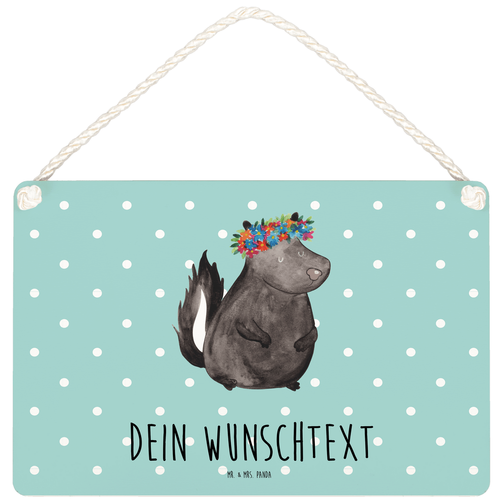 Personalisiertes Deko Schild Stinktier Mädchen Dekoschild, Deko Schild, Schild, Tür Schild, Türschild, Holzschild, Wandschild, Wanddeko, Stinktier, Skunk, Wildtier, Raubtier, Stinker, Stinki, Yoga, Namaste, Lebe, Liebe, Lache