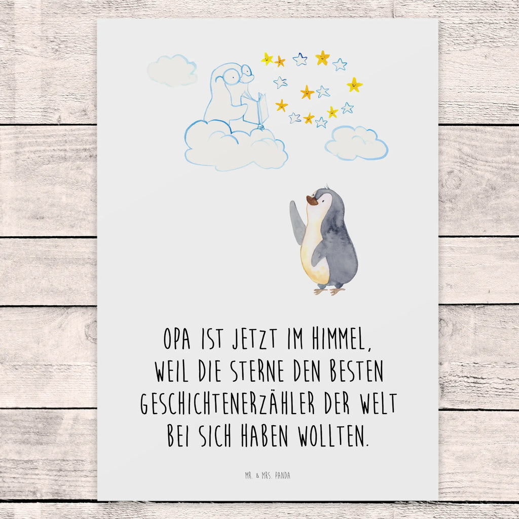 Trauerkarte Pinguin Opa Sterne Trauerkarte, Beileidskarte, Kondolenzkarte, Beileidsbekundung, Beileidswünsche, Beileidsbekundung Karte, Beileidskarten, Trauer Karte, Tod, Gestorben, Trauer, Beerdigung, Beileid, Anteilnahme, Trauersprüche, Beileidsprüche, Verlust, Oma, Opa, Großeltern, Kind, Karte