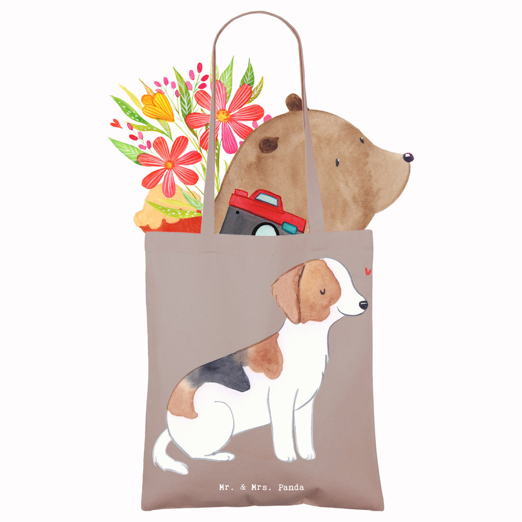 Tragetasche Foxhound Moment Beuteltasche, Beutel, Einkaufstasche, Jutebeutel, Stoffbeutel, Hund, Hunderasse, Rassehund, Hundebesitzer, Geschenk, Tierfreund, Schenken, Welpe, Foxhound, Jagdhund, Laufhund