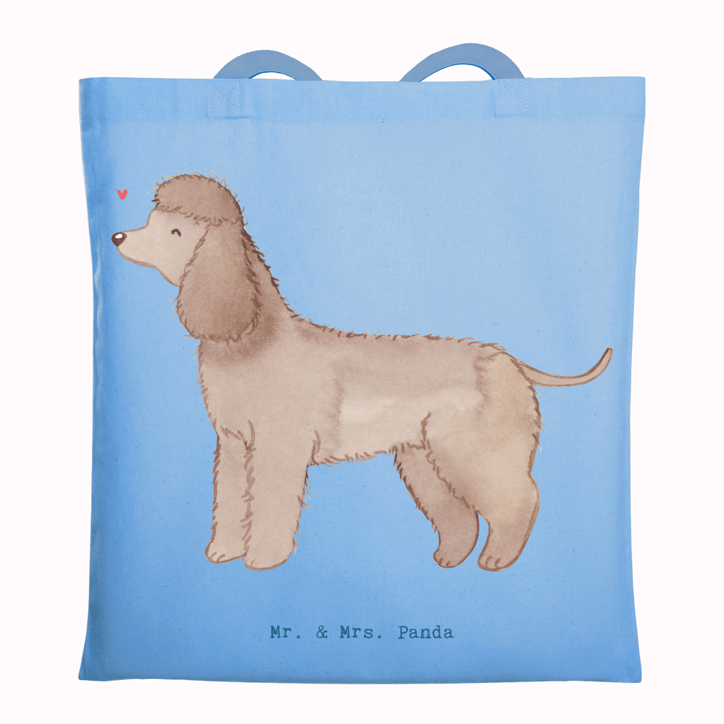 Tragetasche Irish Water Spaniel Lebensretter Beuteltasche, Beutel, Einkaufstasche, Jutebeutel, Stoffbeutel, Tasche, Shopper, Umhängetasche, Strandtasche, Schultertasche, Stofftasche, Tragetasche, Badetasche, Jutetasche, Einkaufstüte, Laptoptasche, Hund, Hunderasse, Rassehund, Hundebesitzer, Geschenk, Tierfreund, Schenken, Welpe, Irish Water Spaniel, Jagdhund