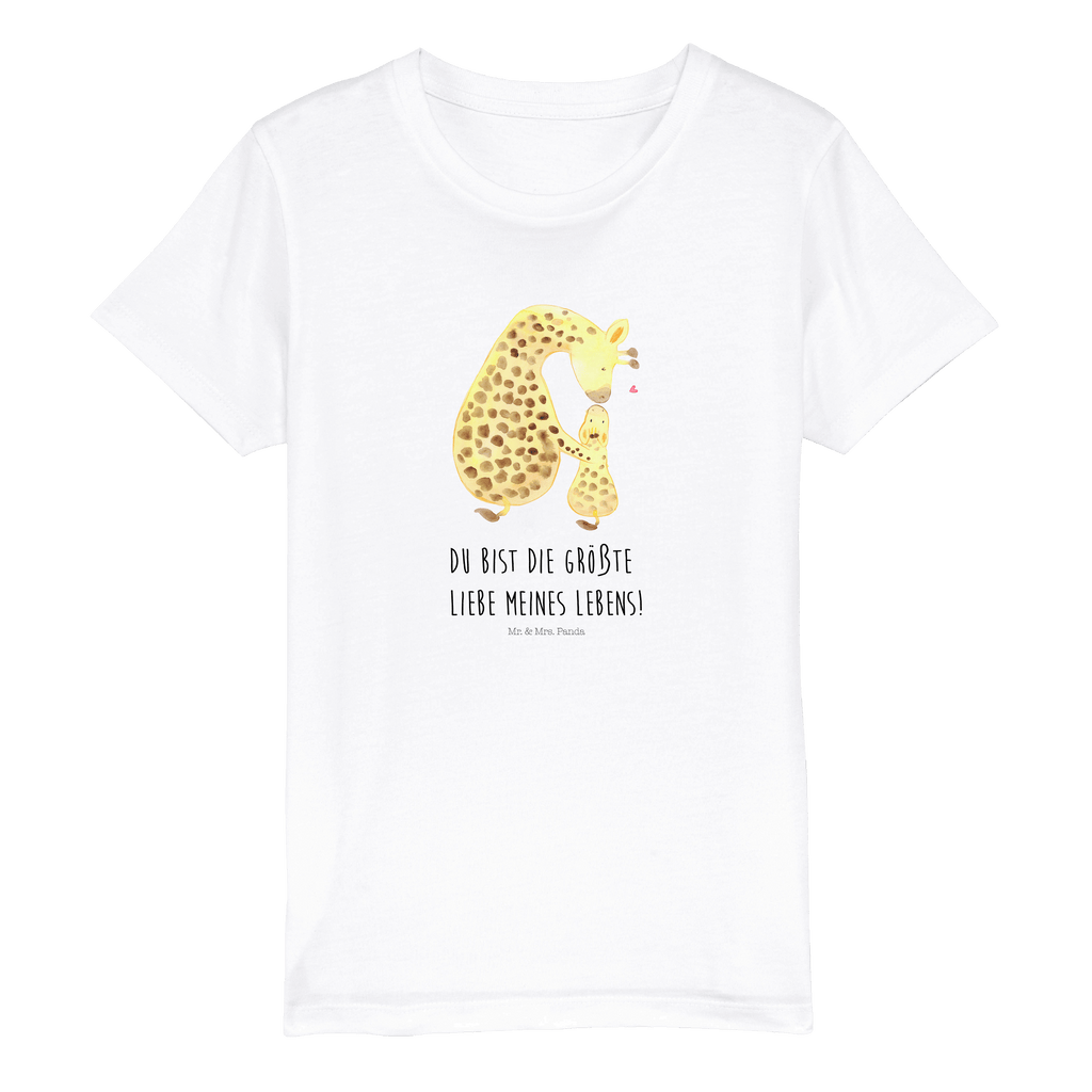 Organic Kinder T-Shirt Giraffe Kind Kinder T-Shirt, Kinder T-Shirt Mädchen, Kinder T-Shirt Jungen, Afrika, Wildtiere, Giraffe, Kind, Mutter, Mama, Tochter, Sohn, Lieblingsmensch