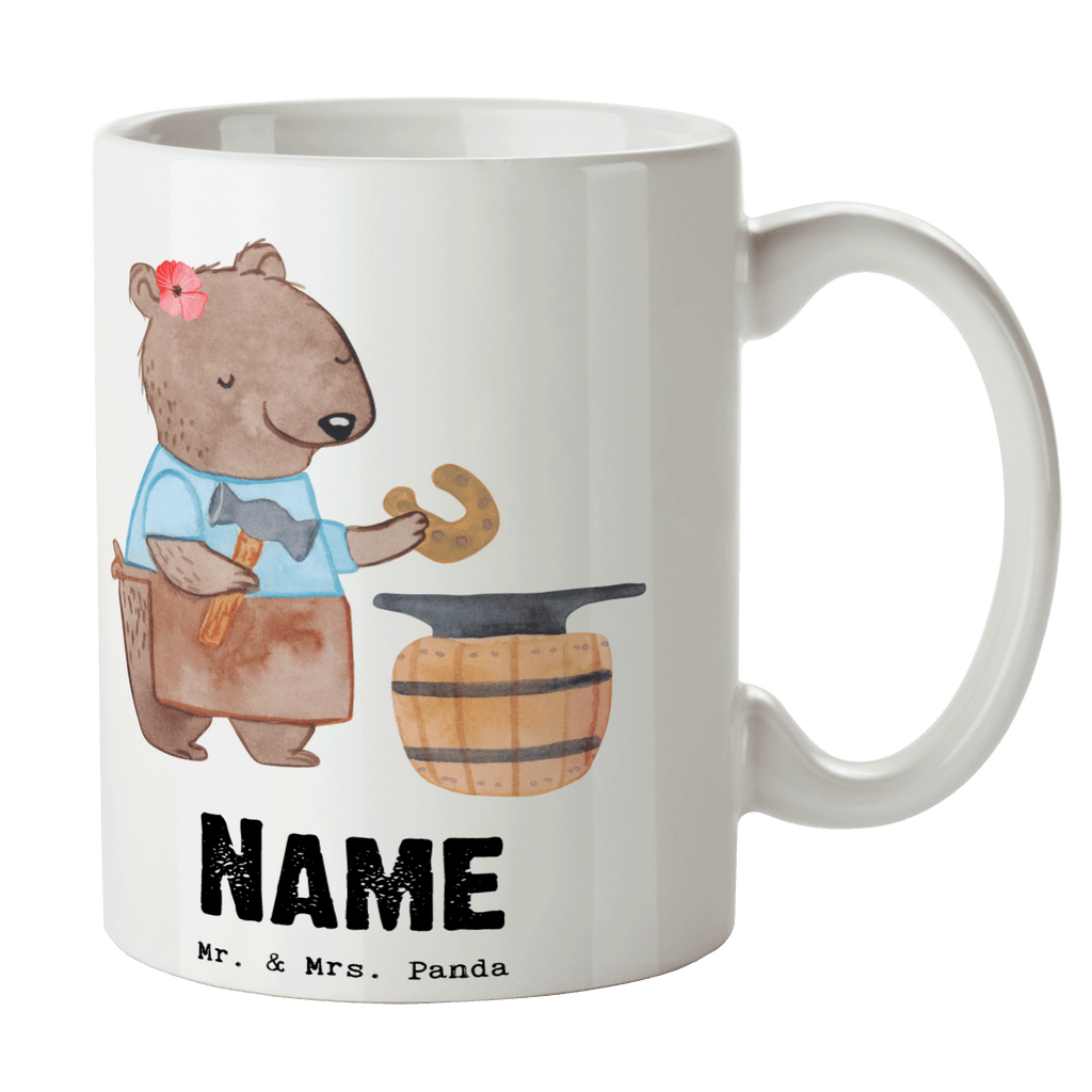 Personalisierte Tasse Schmiedin mit Herz Personalisierte Tasse, Namenstasse, Wunschname, Personalisiert, Tasse, Namen, Drucken, Tasse mit Namen, Beruf, Ausbildung, Jubiläum, Abschied, Rente, Kollege, Kollegin, Geschenk, Schenken, Arbeitskollege, Mitarbeiter, Firma, Danke, Dankeschön