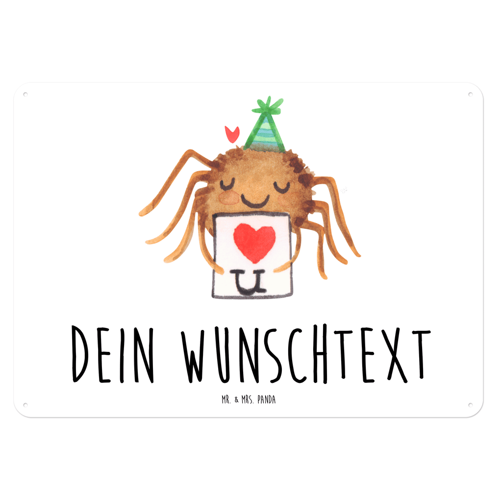 Personalisiertes Blechschild Spinne Agathe Brief Blechschild, Metallschild, Geschenk Schild, Schild, Magnet-Metall-Schild, Deko Schild, Wandschild, Wand-Dekoration, Türschild, Spinne Agathe, Spinne, Agathe, Videos, Merchandise, Liebesbeweis, Ich Liebe dich, Heiratsantrag, Verliebt, Liebespaar, Liebesgeschenk, Treuebeweis, Treuetest