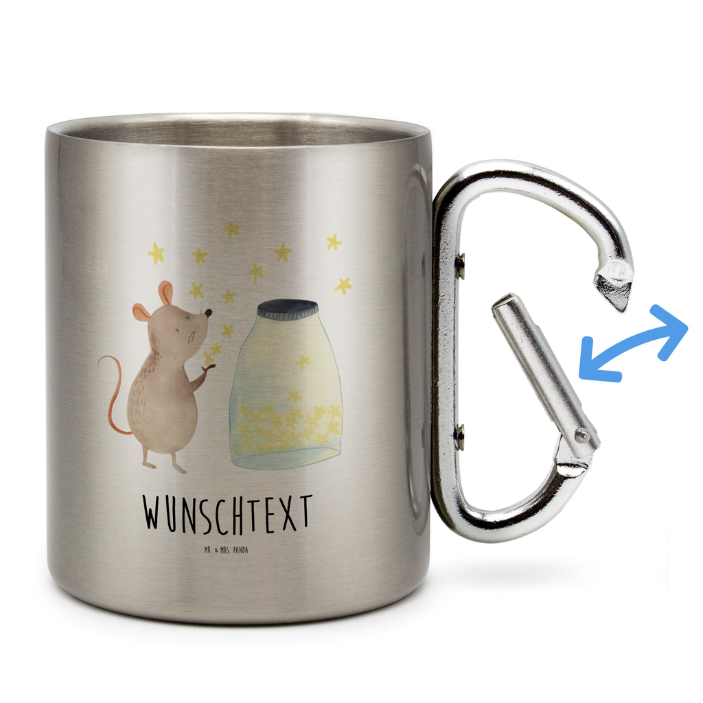 Personalisierter Edelstahlbecher Maus Sterne Personalisierte Edelstahltasse, Personalisierter Edelstahlbecher, Personalisierter Outdoor Becher, Personalisierte Outdoor Tasse, Tiermotive, Gute Laune, lustige Sprüche, Tiere, Maus, Sterne, Wunsch, Kind, Taufe, Taufgeschenk, Geburt, Schwangerschaft, erstes Kind, Kindergeburtstag, Geburtstag, Hoffnung, Träume