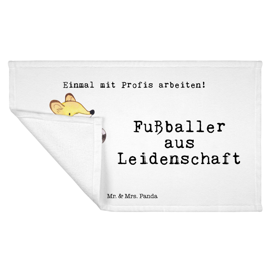 Handtuch Fußballer aus Leidenschaft Gästetuch, Reisehandtuch, Sport Handtuch, Frottier, Kinder Handtuch, Beruf, Ausbildung, Jubiläum, Abschied, Rente, Kollege, Kollegin, Geschenk, Schenken, Arbeitskollege, Mitarbeiter, Firma, Danke, Dankeschön, Fußballer, Fußballspieler, Profi Fußballer, Fußballspiel, Glücksbringer