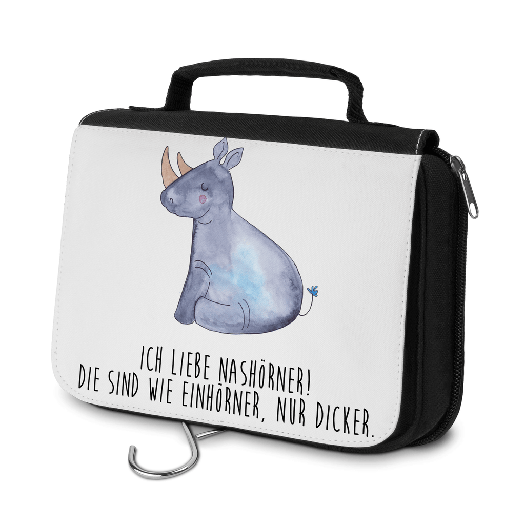 Kulturbeutel Einhorn Nashorn Kulturbeutel, Zum Aufhängen, Waschtasche, Kosmetiktasche, Damen, Herren, Aufbewahrungstasche, Schminktasche, Kosmetikbeutel, Organizer, Kulturtasche, Schminkutensil, Einhorn, Einhörner, Einhorn Deko, Pegasus, Unicorn, Regenbogen, witzig, lustig, Zoo, Glitzer, Einhornpower, Erwachsenwerden, Nashorn, Nashörner