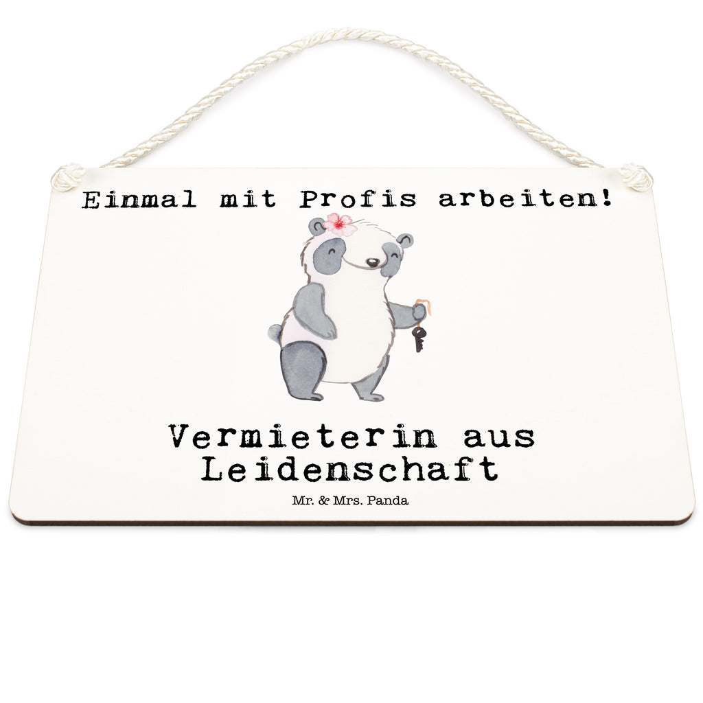 Deko Schild Vermieterin aus Leidenschaft Dekoschild, Deko Schild, Schild, Tür Schild, Türschild, Holzschild, Wandschild, Wanddeko, Beruf, Ausbildung, Jubiläum, Abschied, Rente, Kollege, Kollegin, Geschenk, Schenken, Arbeitskollege, Mitarbeiter, Firma, Danke, Dankeschön