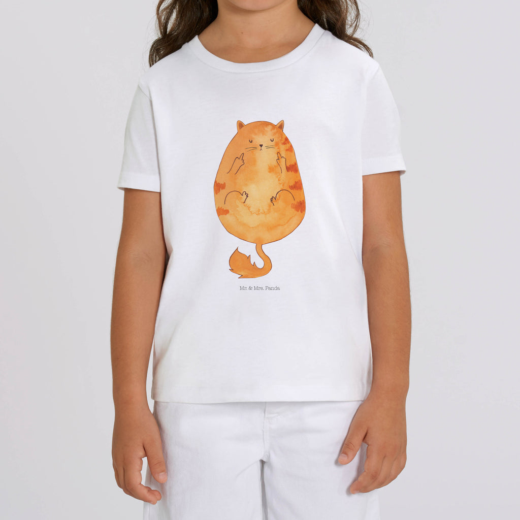 Organic Kinder T-Shirt Katze Mittelfinger Kinder T-Shirt, Kinder T-Shirt Mädchen, Kinder T-Shirt Jungen, Katze, Katzenmotiv, Katzenfan, Katzendeko, Katzenfreund, Katzenliebhaber, Katzenprodukte, Katzenartikel, Katzenaccessoires, Katzensouvenirs, Katzenliebhaberprodukte, Katzenmotive, Katzen, Kater, Mietze, Cat, Cats