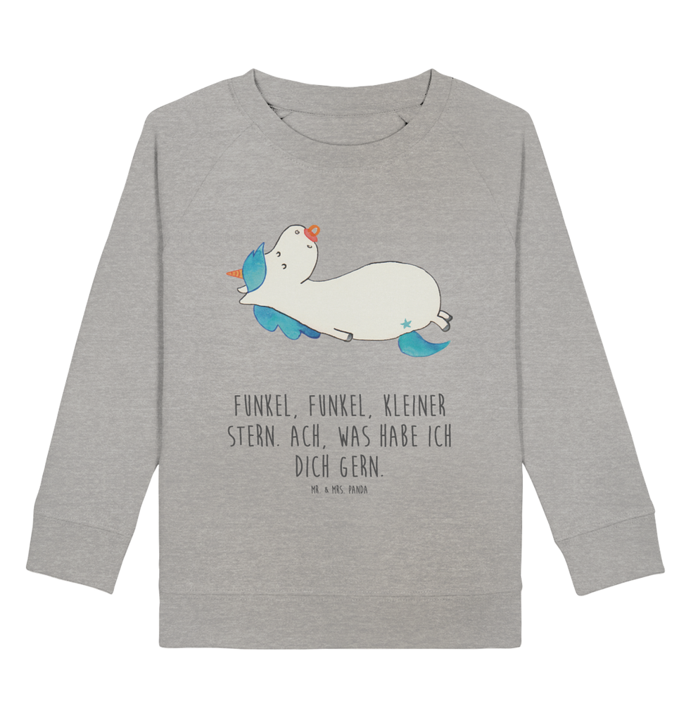 Organic Kinder Pullover Einhorn Schnullie Kinder Pullover, Kinder Sweatshirt, Jungen, Mädchen, Einhorn, Einhörner, Einhorn Deko, Pegasus, Unicorn, Baby, Kleinkind, Geburt, Geburtstag, Säugling, Schnuller, Geschenk Geburt, Mutter, Mama