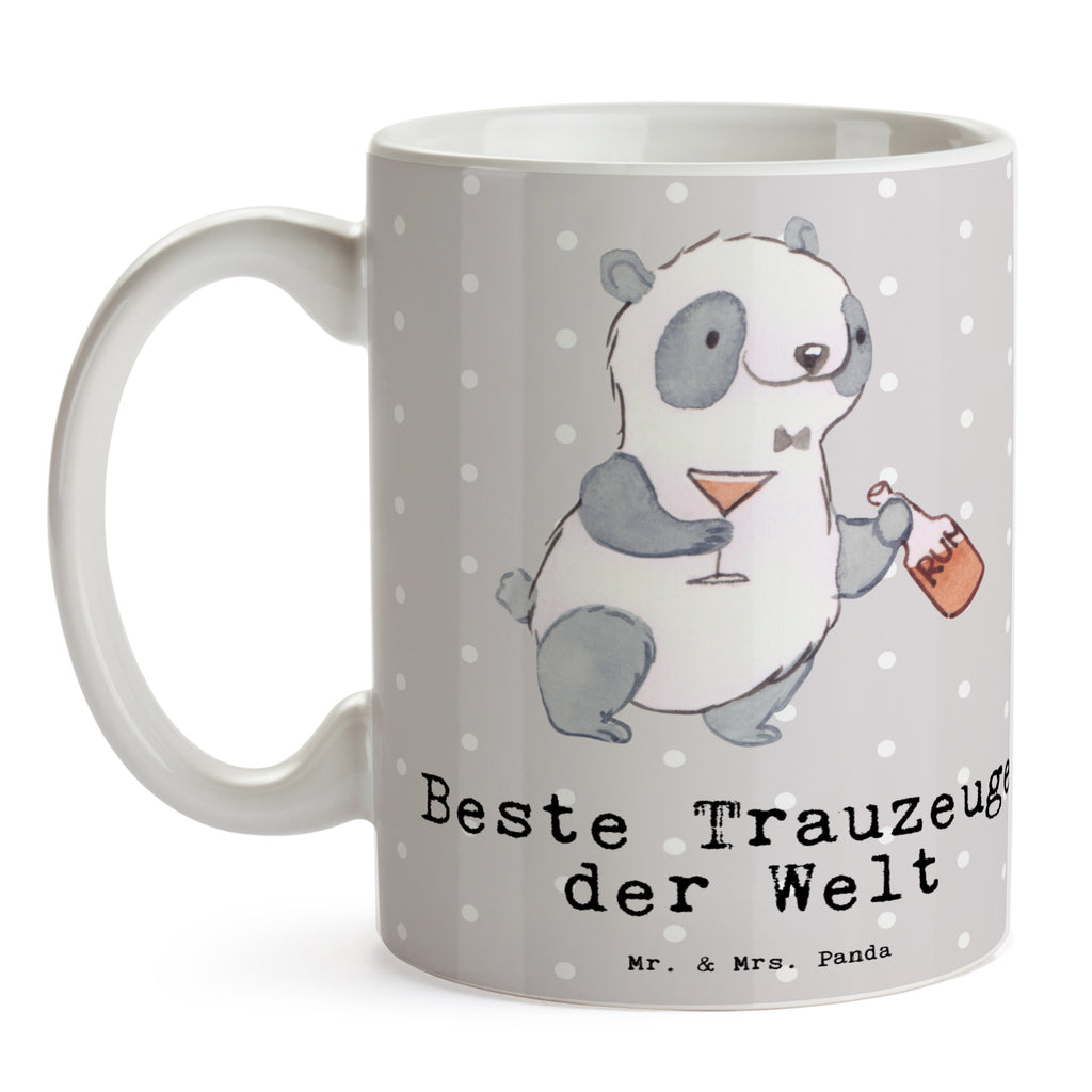 Tasse Panda Bester Trauzeuge der Welt Tasse, Kaffeetasse, Teetasse, Becher, Kaffeebecher, Teebecher, Keramiktasse, Porzellantasse, Büro Tasse, Geschenk Tasse, Tasse Sprüche, Tasse Motive, Kaffeetassen, Tasse bedrucken, Designer Tasse, Cappuccino Tassen, Schöne Teetassen, für, Dankeschön, Geschenk, Schenken, Geburtstag, Geburtstagsgeschenk, Geschenkidee, Danke, Bedanken, Mitbringsel, Freude machen, Geschenktipp, Trauzeugen, Trauzeuge, Trauhzeugen, Hochzeit, Heirat, JGA, Trauung, Kirche, Standesamt, Braut, Bräutigam