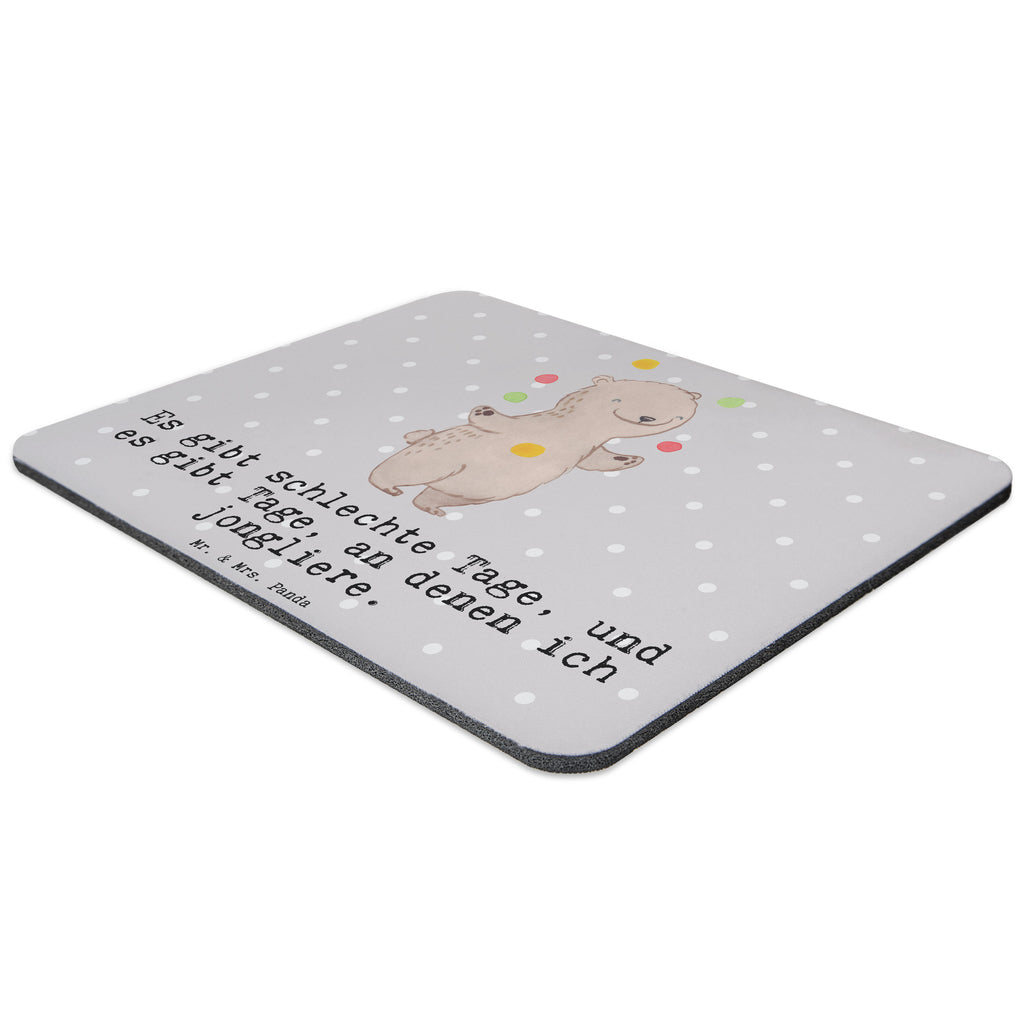 Mauspad Bär Jonglieren Tage Mousepad, Computer zubehör, Büroausstattung, PC Zubehör, Arbeitszimmer, Mauspad, Einzigartiges Mauspad, Designer Mauspad, Mausunterlage, Mauspad Büro, Geschenk, Sport, Sportart, Hobby, Schenken, Danke, Dankeschön, Auszeichnung, Gewinn, Sportler, Jonglieren, Jongleur, Zirkus, Artistik