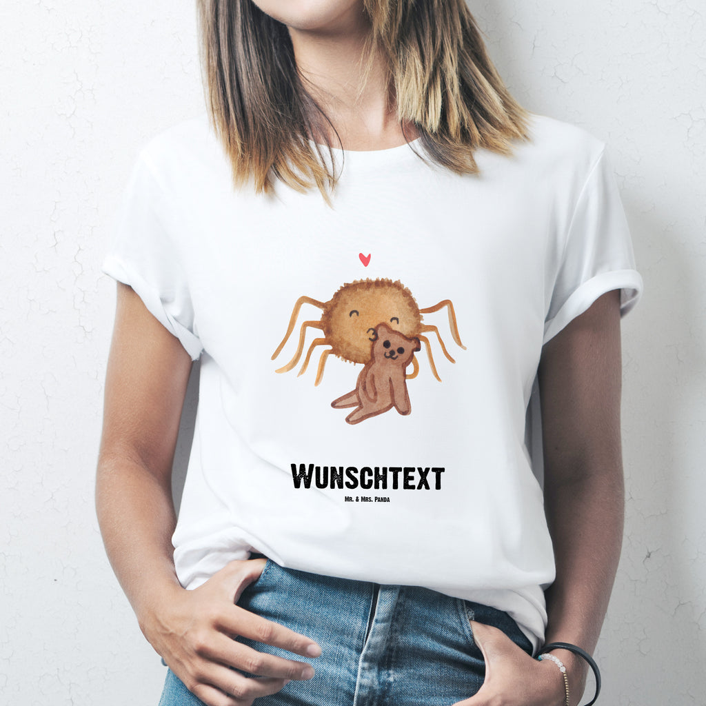 Personalisiertes T-Shirt Spinne Agathe Teddy T-Shirt Personalisiert, T-Shirt mit Namen, T-Shirt mit Aufruck, Männer, Frauen, Spinne Agathe, Spinne, Agathe, Videos, Merchandise, Freundschaft, Liebesgeschenk, Verliebt, Liebesbeweis, Teddy, Treue, Miteinander, Dankeschön