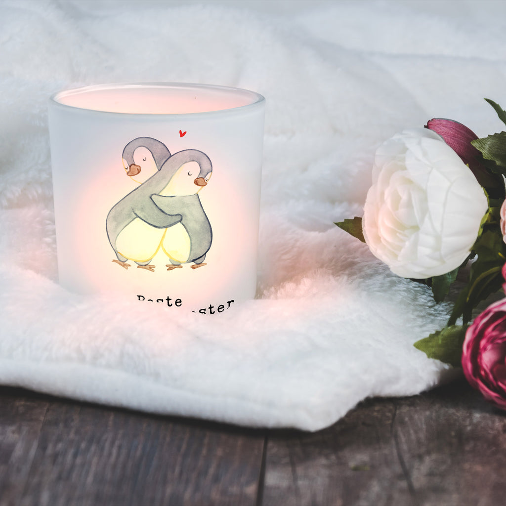 Windlicht Pinguin Beste Adoptivschwester der Welt Windlicht Glas, Teelichtglas, Teelichthalter, Teelichter, Kerzenglas, Windlicht Kerze, Kerzenlicht, Glas Windlicht, Windlicht Zur Hochzeit, Windlicht Deko, Windlicht Hochzeit, Teelichtgläser, Windlicht Dekorieren, für, Dankeschön, Geschenk, Schenken, Geburtstag, Geburtstagsgeschenk, Geschenkidee, Danke, Bedanken, Mitbringsel, Freude machen, Geschenktipp, Adoptivschwester, Adoptiv, adoptiert, Schwester, Geschwister, Schwesterherz, Sister, Familie, Kleinigkeit, Beste, Tochter