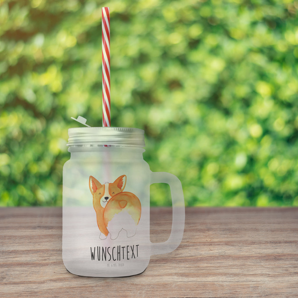 Personalisiertes Trinkglas Mason Jar Corgie Po Personalisiertes Mason Jar, Personalisiertes Glas, Personalisiertes Trinkglas, Personalisiertes Henkelglas, Personalisiertes Sommerglas, Personalisiertes Einmachglas, Personalisiertes Cocktailglas, Personalisiertes Cocktail-Glas, mit Namen, Wunschtext, Wunschnamen, Mason Jar selbst bedrucken, Wunschglas mit Namen, Bedrucktes Trinkglas, Geschenk mit Namen, Hund, Hundemotiv, Haustier, Hunderasse, Tierliebhaber, Hundebesitzer, Sprüche, Corgie, Hundeliebe, Motivation, Selbstliebe, Spruch