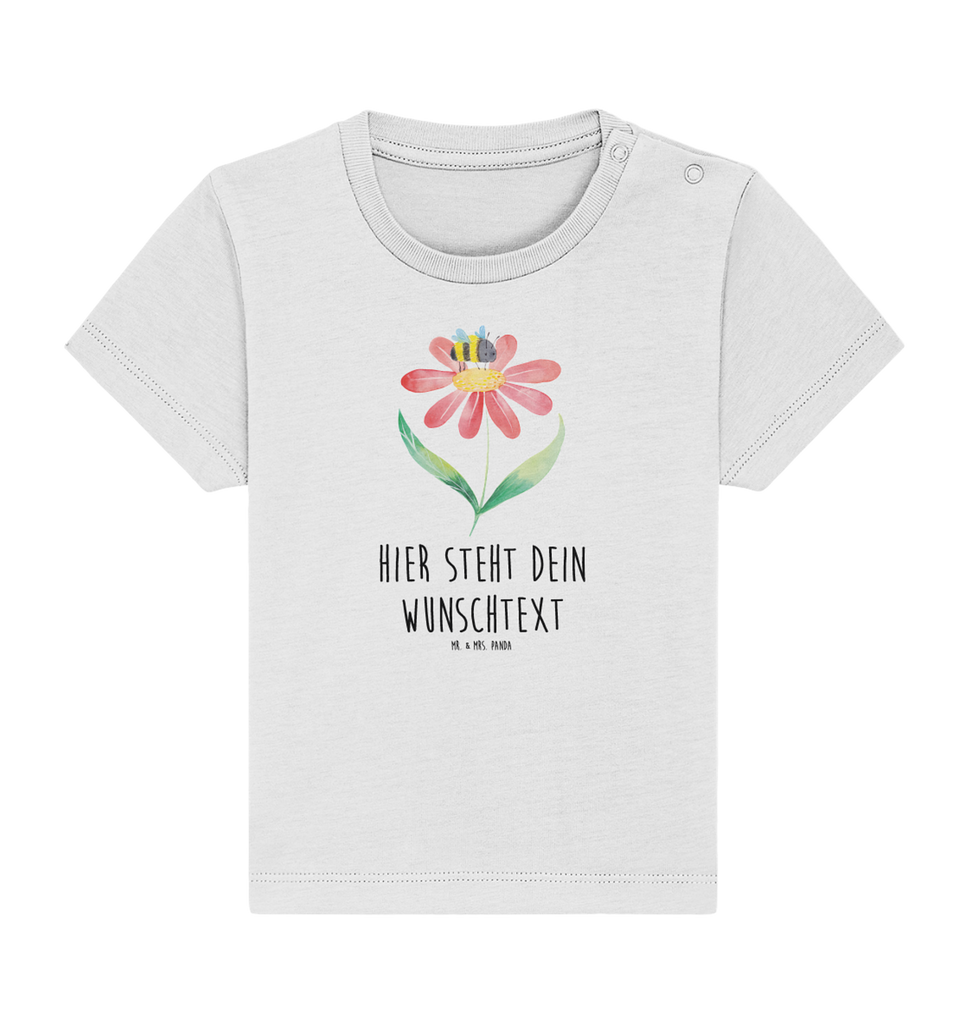 Personalisiertes Baby Shirt Hummel Blume Personalisiertes Baby T-Shirt, Personalisiertes Jungen Baby T-Shirt, Personalisiertes Mädchen Baby T-Shirt, Personalisiertes Shirt, Tiermotive, Gute Laune, lustige Sprüche, Tiere, Hummel, Blume, Wespe, Flauschig, Natur, Feld, Hummeln, Biene