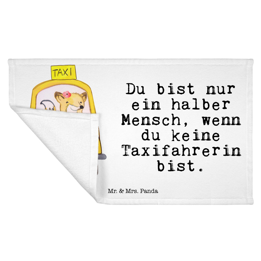 Handtuch Taxifahrerin mit Herz Gästetuch, Reisehandtuch, Sport Handtuch, Frottier, Kinder Handtuch, Beruf, Ausbildung, Jubiläum, Abschied, Rente, Kollege, Kollegin, Geschenk, Schenken, Arbeitskollege, Mitarbeiter, Firma, Danke, Dankeschön