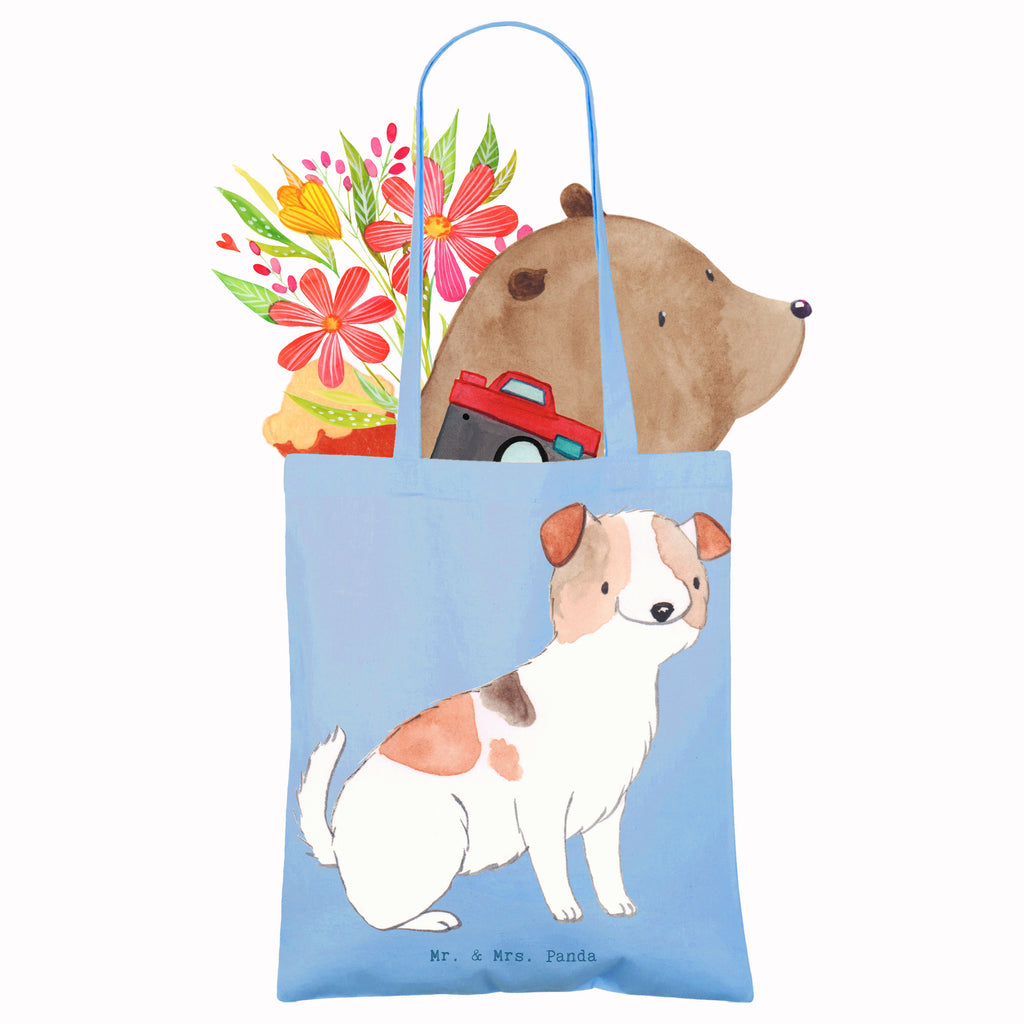 Tragetasche Jack Russel Terrier Lebensretter Beuteltasche, Beutel, Einkaufstasche, Jutebeutel, Stoffbeutel, Tasche, Shopper, Umhängetasche, Strandtasche, Schultertasche, Stofftasche, Tragetasche, Badetasche, Jutetasche, Einkaufstüte, Laptoptasche, Hund, Hunderasse, Rassehund, Hundebesitzer, Geschenk, Tierfreund, Schenken, Welpe, Jack Russel Terrier