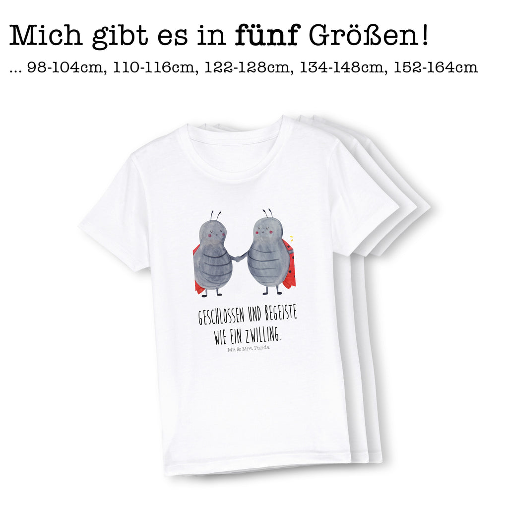 Organic Kinder T-Shirt Sternzeichen Zwilling Kinder T-Shirt, Kinder T-Shirt Mädchen, Kinder T-Shirt Jungen, Tierkreiszeichen, Sternzeichen, Horoskop, Astrologie, Aszendent, Zwillinge, Zwilling Geschenk, Zwilling Sternzeichen, Geburtstag Mai, Geschenk Mai, Geschenk Juni, Marienkäfer, Glückskäfer, Zwillingsbruder, Zwillingsschwester