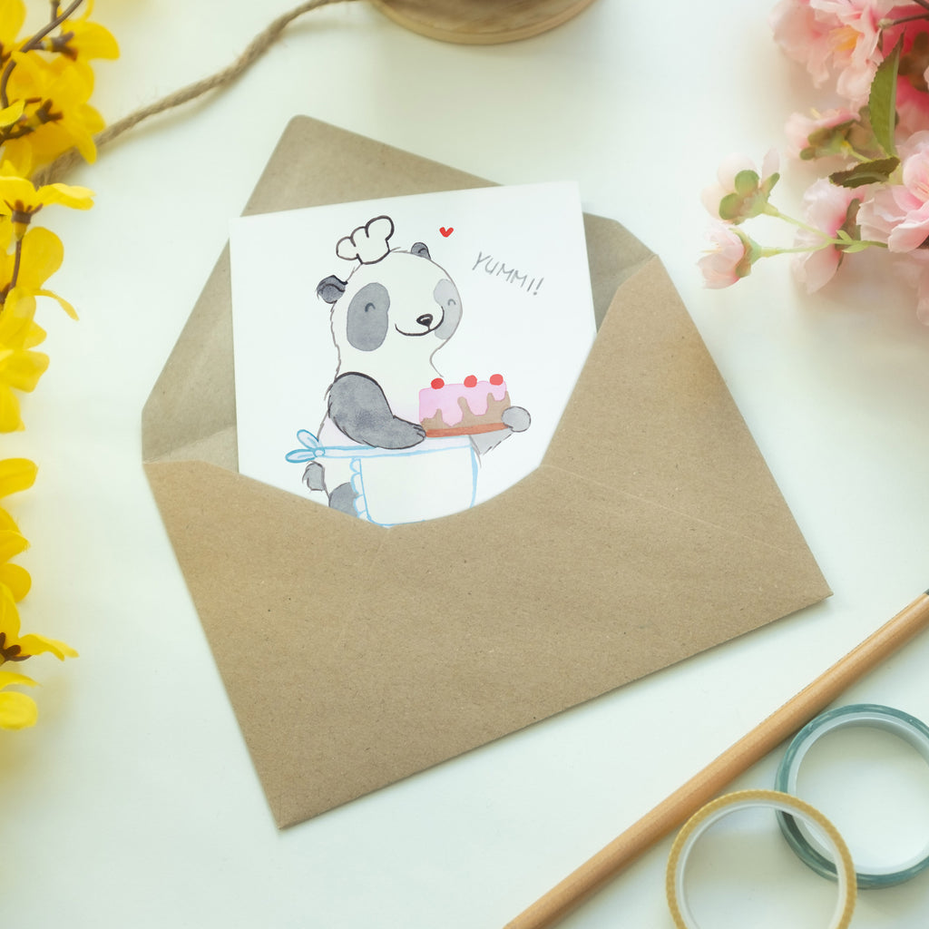 Personalisierte Grußkarte Panda Backen Personalisierte Grußkarte, Personalisiertere Klappkarte, Personalisierte Einladungskarte, Personalisierte Glückwunschkarte, Personalisierte Hochzeitskarte, Personalisierte Geburtstagskarte, Grußkarte mit Namen, Grußkarte selber drucken, Grußkarte selbst gestalten, Grußkarte mit persönlichen Nachrichten, Grußkarte als Geldgeschenk, Grußkarten personalisiert, Personalisierte Karte, Geschenk, Sport, Sportart, Hobby, Schenken, Danke, Dankeschön, Auszeichnung, Gewinn, Sportler, backen, Hobbybäcker, Kuchen backen