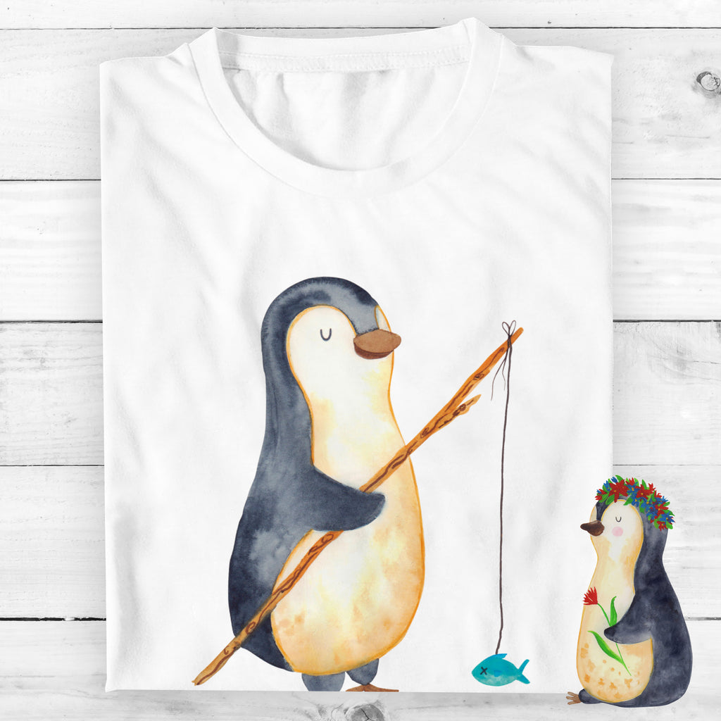 Personalisiertes T-Shirt Pinguin Angler T-Shirt Personalisiert, T-Shirt mit Namen, T-Shirt mit Aufruck, Männer, Frauen, Wunschtext, Bedrucken, Pinguin, Pinguine, Angeln, Angler, Tagträume, Hobby, Plan, Planer, Tagesplan, Neustart, Motivation, Geschenk, Freundinnen, Geschenkidee, Urlaub, Wochenende