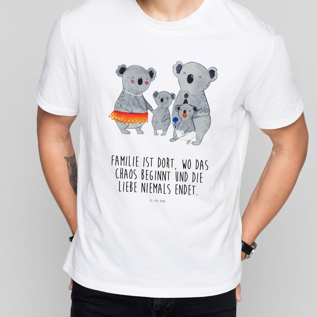 T-Shirt Standard Koala Familie T-Shirt, Shirt, Tshirt, Lustiges T-Shirt, T-Shirt mit Spruch, Party, Junggesellenabschied, Jubiläum, Geburstag, Herrn, Damen, Männer, Frauen, Schlafshirt, Nachthemd, Sprüche, Familie, Vatertag, Muttertag, Bruder, Schwester, Mama, Papa, Oma, Opa, Koala, Koalas, Family, Kinder, Geschwister, Familienleben