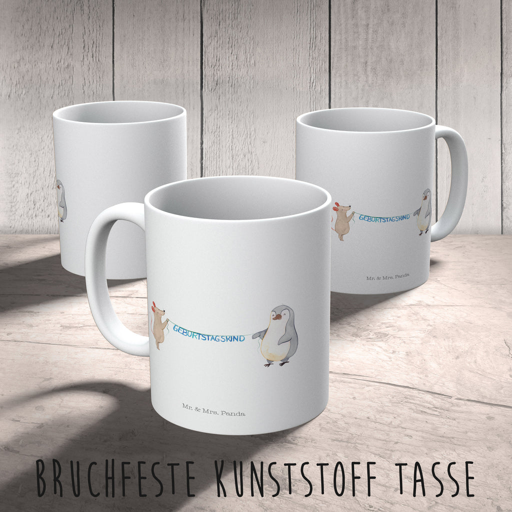 Kindertasse Maus Pinguin Geburtstag Kindertasse, Kinder Tasse, Kunststoff Tasse, Kindergarten Tasse, Trinkbecher, Camping Becher, Kaffeetasse, Kunststoffbecher, Kindergartenbecher, Outdoorgeschirr, Kunststoffgeschirr, Reisebecher, Reisetasse, Kinderbecher, Bruchfeste Tasse, Bruchsichere Tasse, Plastik Tasse, Plastiktasse, Geburtstag, Geburtstagsgeschenk, Geschenk, Maus, Pinguin, Geburtstage, Happy Birthday, Geburtstagsfeier