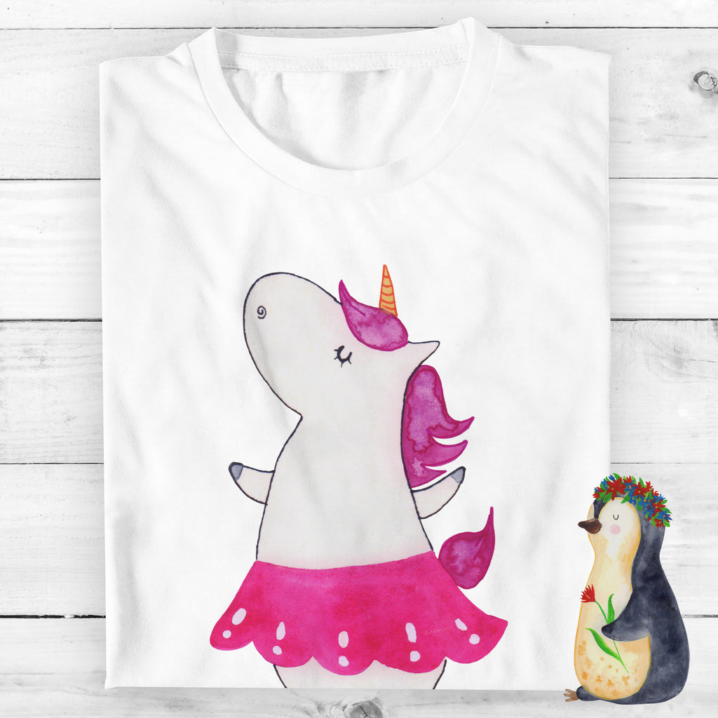 T-Shirt Standard Einhorn Ballerina T-Shirt, Shirt, Tshirt, Lustiges T-Shirt, T-Shirt mit Spruch, Party, Junggesellenabschied, Jubiläum, Geburstag, Herrn, Damen, Männer, Frauen, Schlafshirt, Nachthemd, Sprüche, Einhorn, Einhörner, Einhorn Deko, Pegasus, Unicorn, Tanzen, Ballerina, Wohnung, Spaß, Feiern, Geburtstag, Tänzerin, Lebenslust, Lebensfreude