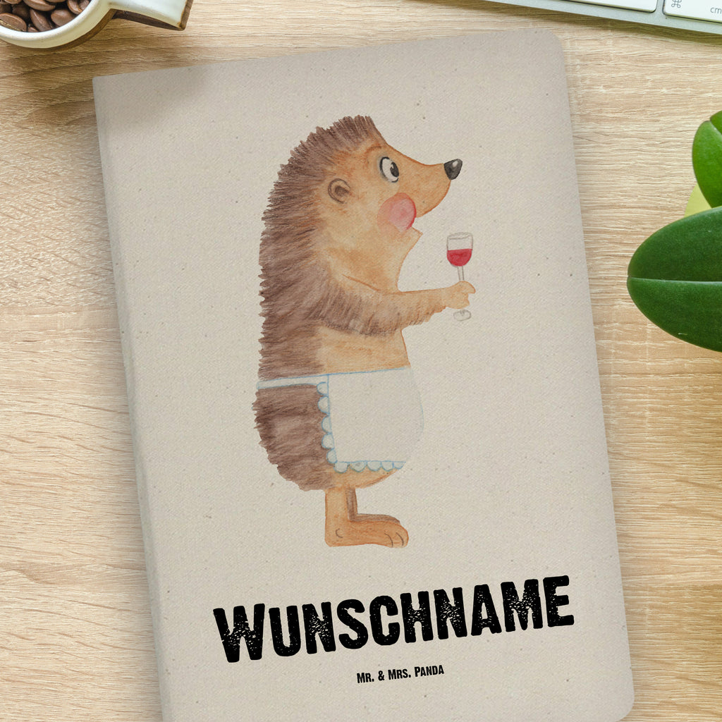 DIN A4 Personalisiertes Notizbuch Igel mit Wein Personalisiertes Notizbuch, Notizbuch mit Namen, Notizbuch bedrucken, Personalisierung, Namensbuch, Namen, Tiermotive, Gute Laune, lustige Sprüche, Tiere, Wein Spruch, Igel, Geschenk Weintrinker, Geschenk Weinliebhaber, Wein Deko, Weinglas, Rotwein, Weißwein, Wein trinken