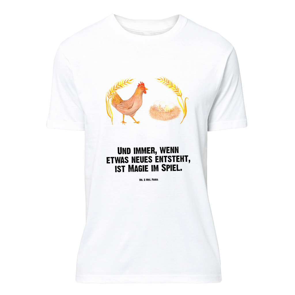 T-Shirt Standard Huhn stolz T-Shirt, Shirt, Tshirt, Lustiges T-Shirt, T-Shirt mit Spruch, Party, Junggesellenabschied, Jubiläum, Geburstag, Herrn, Damen, Männer, Frauen, Schlafshirt, Nachthemd, Sprüche, Bauernhof, Hoftiere, Landwirt, Landwirtin, Hahn, Henne, Hühner, Eier, Hof, Landleben, Motivation, Geburt, Magie, Spruch, Schwangerschaft