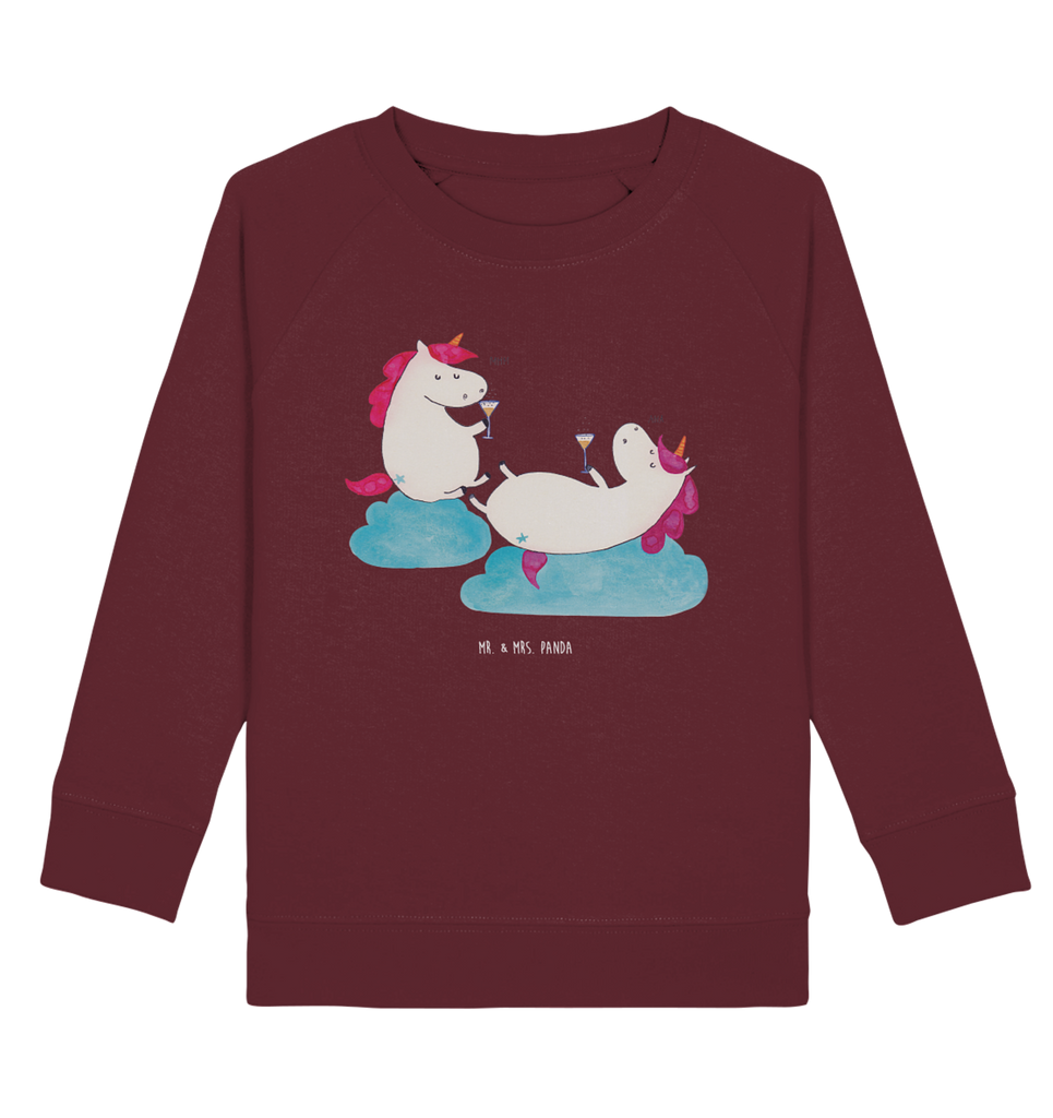 Organic Kinder Pullover Einhörner Sekt Kinder Pullover, Kinder Sweatshirt, Jungen, Mädchen, Einhorn, Einhörner, Einhorn Deko, Pegasus, Unicorn, Freundinnen, Freundin, BFF, Sekt, Mädelsabend, Spaß, Party, Korken, Anstoßen, Beste