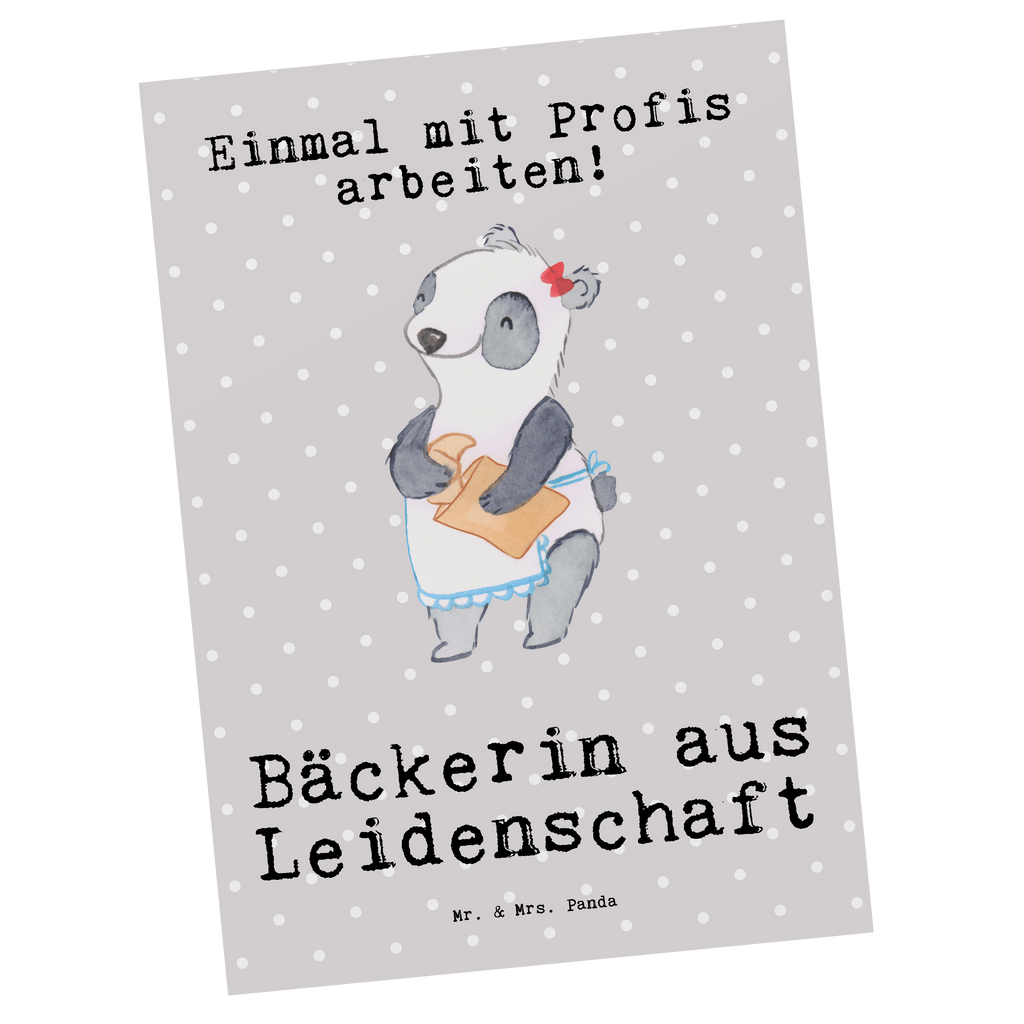 Postkarte Bäckerin aus Leidenschaft Postkarte, Karte, Geschenkkarte, Grußkarte, Einladung, Ansichtskarte, Geburtstagskarte, Einladungskarte, Dankeskarte, Ansichtskarten, Einladung Geburtstag, Einladungskarten Geburtstag, Beruf, Ausbildung, Jubiläum, Abschied, Rente, Kollege, Kollegin, Geschenk, Schenken, Arbeitskollege, Mitarbeiter, Firma, Danke, Dankeschön, Bäckerin, Konditorin, Brotbäckerin, Bäckerei, Backstube, Bäckerladen, Brotmanufaktur