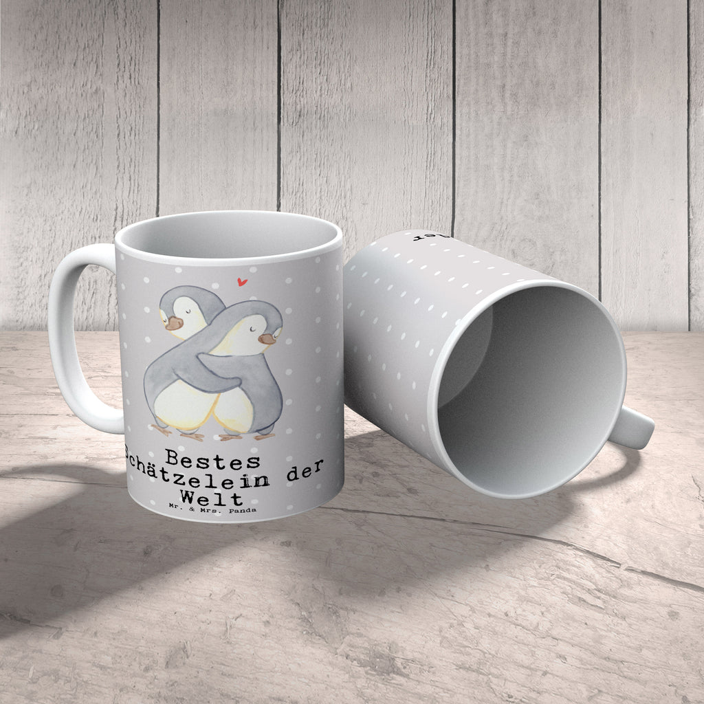 Tasse Pinguin Bestes Schätzelein der Welt Tasse, Kaffeetasse, Teetasse, Becher, Kaffeebecher, Teebecher, Keramiktasse, Porzellantasse, Büro Tasse, Geschenk Tasse, Tasse Sprüche, Tasse Motive, Kaffeetassen, Tasse bedrucken, Designer Tasse, Cappuccino Tassen, Schöne Teetassen, für, Dankeschön, Geschenk, Schenken, Geburtstag, Geburtstagsgeschenk, Geschenkidee, Danke, Bedanken, Mitbringsel, Freude machen, Geschenktipp, Schätzelein, Schätzchen, Schatz, Schatzi, Ehemann, Ehefrau, Freundin, Freund, Frau, Mann, Kosename, Hochzeitstag