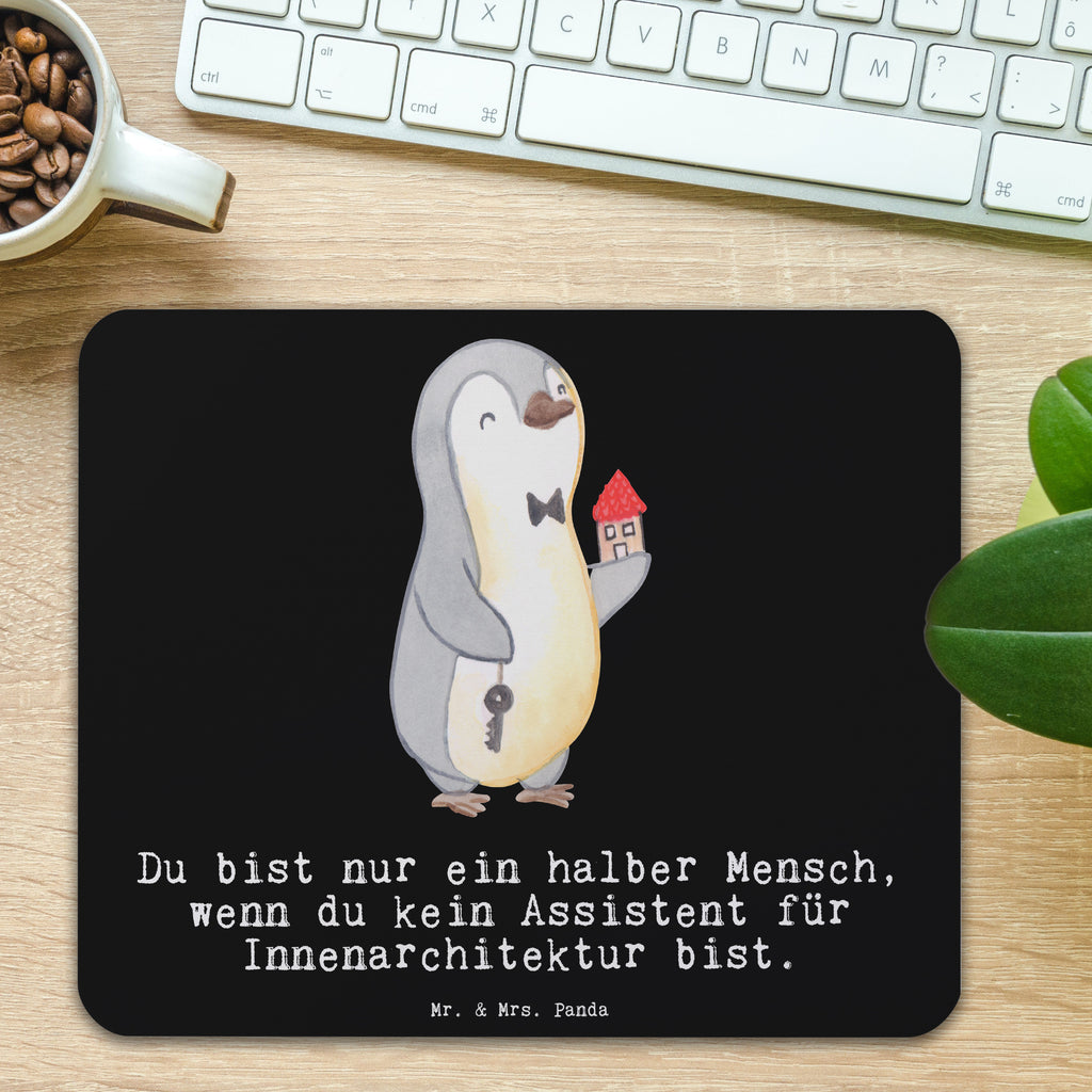 Mauspad Assistent für Innenarchitektur mit Herz Mousepad, Computer zubehör, Büroausstattung, PC Zubehör, Arbeitszimmer, Mauspad, Einzigartiges Mauspad, Designer Mauspad, Mausunterlage, Mauspad Büro, Beruf, Ausbildung, Jubiläum, Abschied, Rente, Kollege, Kollegin, Geschenk, Schenken, Arbeitskollege, Mitarbeiter, Firma, Danke, Dankeschön