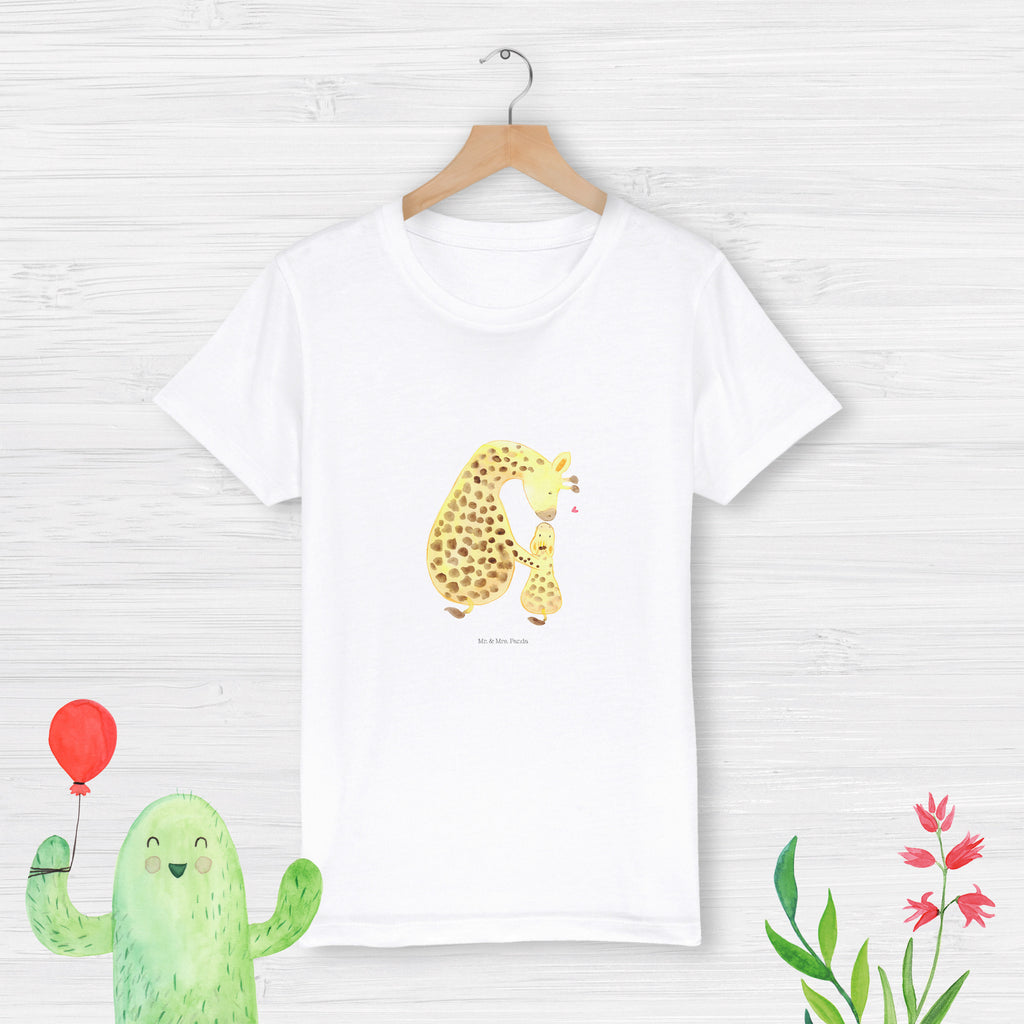 Organic Kinder T-Shirt Giraffe Kind Kinder T-Shirt, Kinder T-Shirt Mädchen, Kinder T-Shirt Jungen, Afrika, Wildtiere, Giraffe, Kind, Mutter, Mama, Tochter, Sohn, Lieblingsmensch