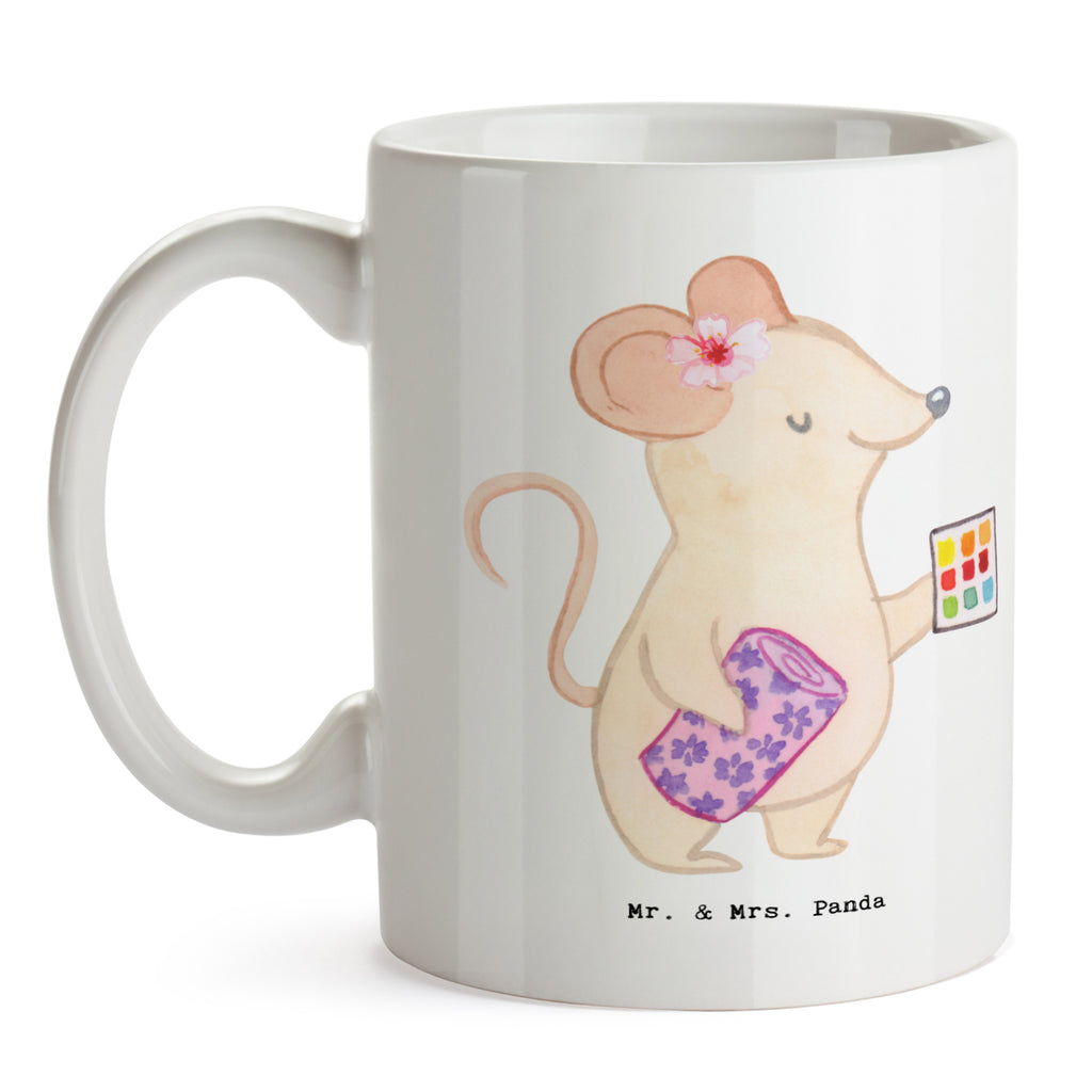 Tasse Raumausstatterin mit Herz Tasse, Kaffeetasse, Teetasse, Becher, Kaffeebecher, Teebecher, Keramiktasse, Porzellantasse, Büro Tasse, Geschenk Tasse, Tasse Sprüche, Tasse Motive, Kaffeetassen, Tasse bedrucken, Designer Tasse, Cappuccino Tassen, Schöne Teetassen, Beruf, Ausbildung, Jubiläum, Abschied, Rente, Kollege, Kollegin, Geschenk, Schenken, Arbeitskollege, Mitarbeiter, Firma, Danke, Dankeschön