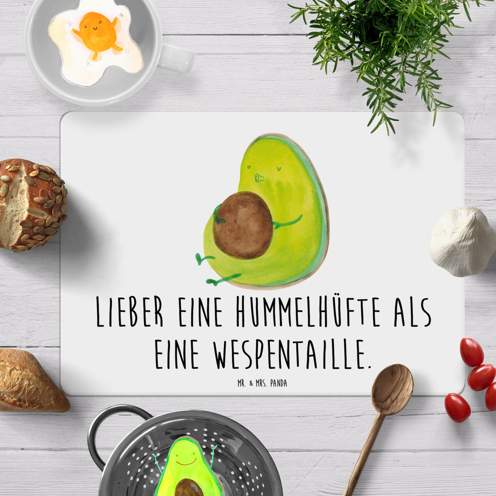 Tischset Avocado pfeift Tischset, Tischuntersetzer, Platzset, Tischsets abwaschbar, Tischunterlage, Avocado, Veggie, Vegan, Gesund, Diät, Abnehmen, Ernährung, dick sein, Pummelfee