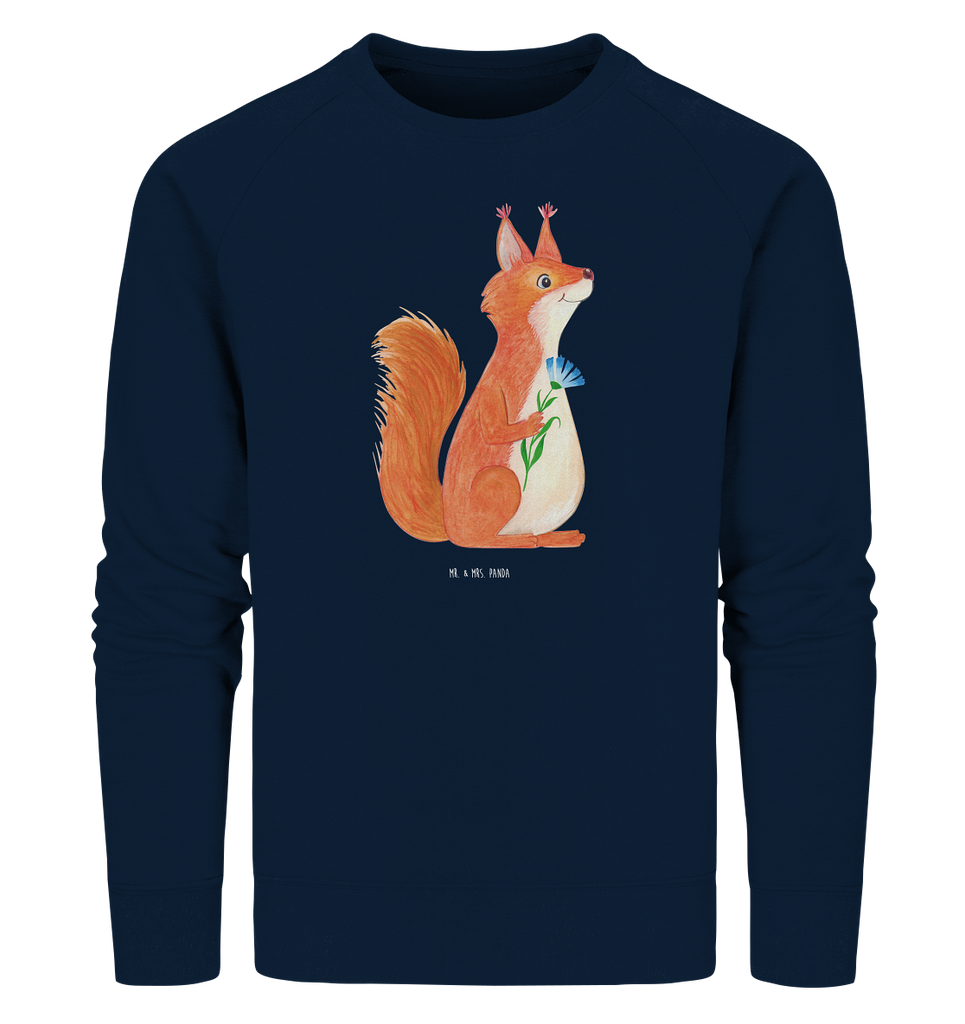 Organic Pullover Eichhörnchen Blume Pullover, Pullover Männer, Pullover Frauen, Sweatshirt, Sweatshirt Männer, Sweatshirt Frauen, Unisex, Tiermotive, Gute Laune, lustige Sprüche, Tiere, Eichhörnchen, Eichhorn, Spruch positiv, Lachen, Spaß, Motivation Sprüche, Motivation Bilder, glücklich Spruch, Spruch Deko