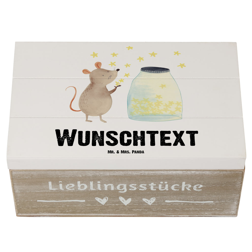 Personalisierte Holzkiste Maus Sterne Holzkiste mit Namen, Kiste mit Namen, Schatzkiste mit Namen, Truhe mit Namen, Schatulle mit Namen, Erinnerungsbox mit Namen, Erinnerungskiste, mit Namen, Dekokiste mit Namen, Aufbewahrungsbox mit Namen, Holzkiste Personalisiert, Kiste Personalisiert, Schatzkiste Personalisiert, Truhe Personalisiert, Schatulle Personalisiert, Erinnerungsbox Personalisiert, Erinnerungskiste Personalisiert, Dekokiste Personalisiert, Aufbewahrungsbox Personalisiert, Geschenkbox personalisiert, GEschenkdose personalisiert, Tiermotive, Gute Laune, lustige Sprüche, Tiere, Maus, Sterne, Wunsch, Kind, Taufe, Taufgeschenk, Geburt, Schwangerschaft, erstes Kind, Kindergeburtstag, Geburtstag, Hoffnung, Träume