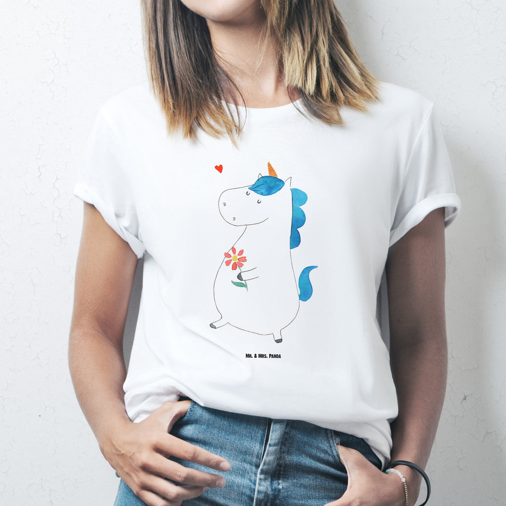 T-Shirt Standard Einhorn Spaziergang T-Shirt, Shirt, Tshirt, Lustiges T-Shirt, T-Shirt mit Spruch, Party, Junggesellenabschied, Jubiläum, Geburstag, Herrn, Damen, Männer, Frauen, Schlafshirt, Nachthemd, Sprüche, Einhorn, Einhörner, Einhorn Deko, Pegasus, Unicorn, Glitzer, Blumen, Spaziergang, Motivation, Gute Laune, Freude, Freundin, Mutter, Schwester