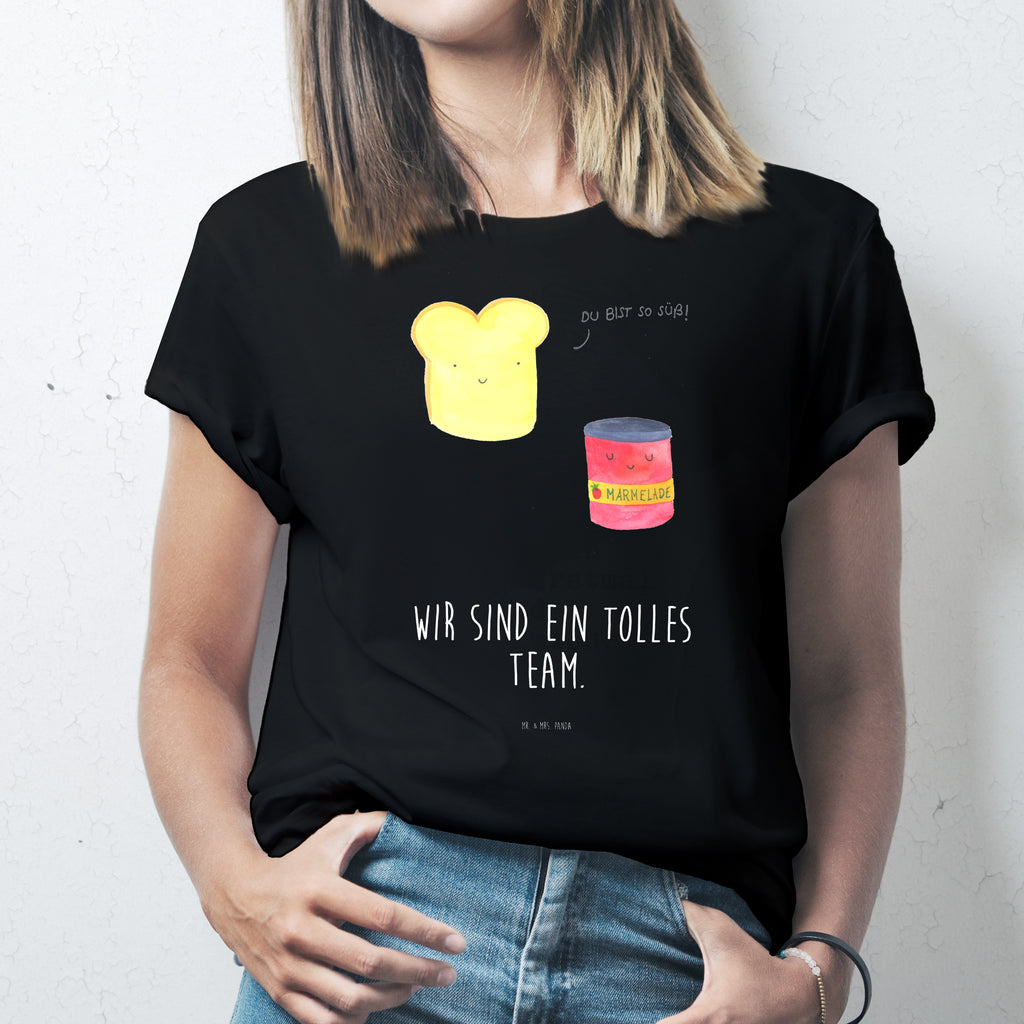 T-Shirt Standard Toast & Marmelade T-Shirt, Shirt, Tshirt, Lustiges T-Shirt, T-Shirt mit Spruch, Party, Junggesellenabschied, Jubiläum, Geburstag, Herrn, Damen, Männer, Frauen, Schlafshirt, Nachthemd, Sprüche, Tiermotive, Gute Laune, lustige Sprüche, Tiere, Toast, Marmelade, Dreamteam, süße Postkarte, süß, Küche Deko, Küche Spruch, Frühstück Einladung, Brot, Toastbrot