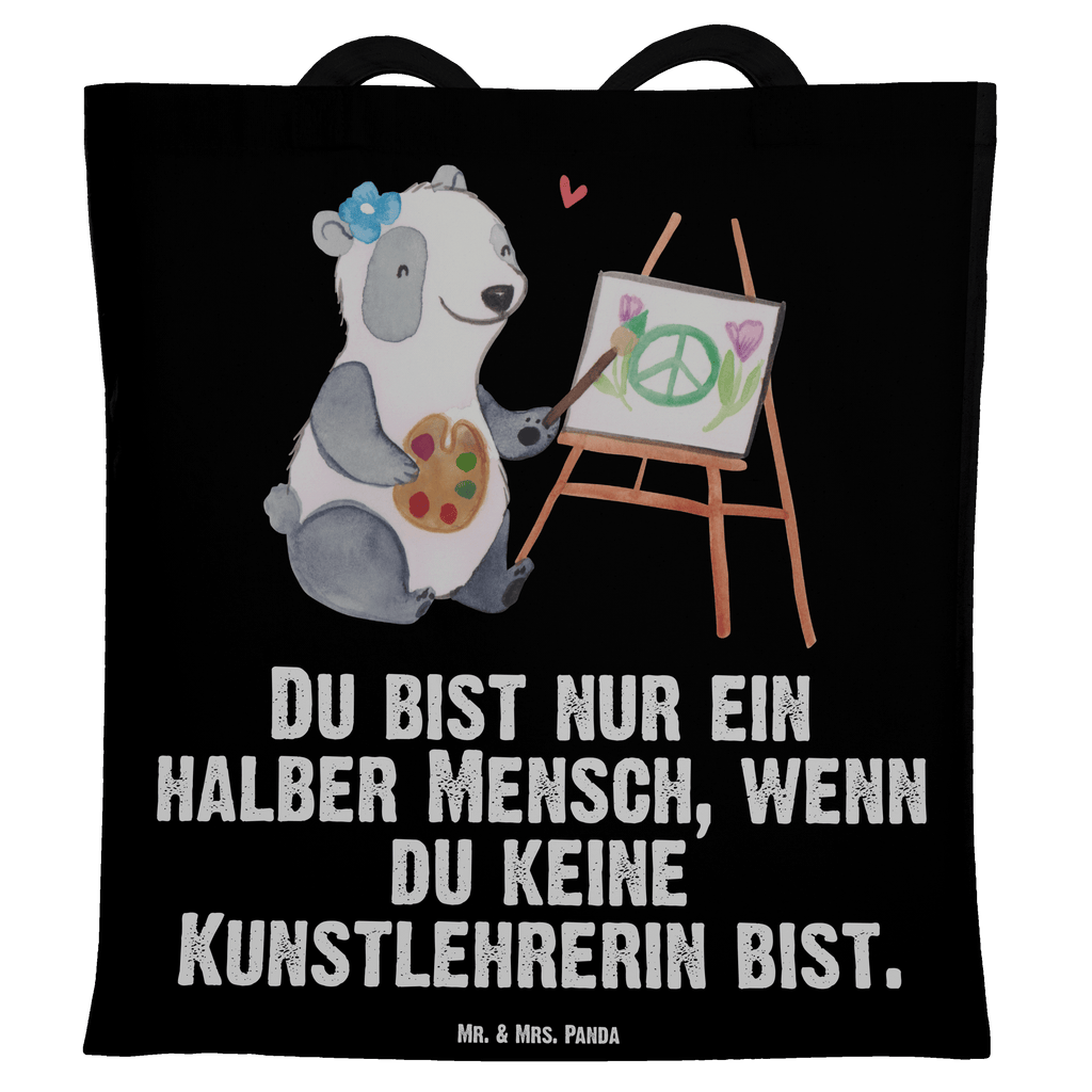 Tragetasche Kunstlehrerin mit Herz Beuteltasche, Beutel, Einkaufstasche, Jutebeutel, Stoffbeutel, Tasche, Shopper, Umhängetasche, Strandtasche, Schultertasche, Stofftasche, Tragetasche, Badetasche, Jutetasche, Einkaufstüte, Laptoptasche, Beruf, Ausbildung, Jubiläum, Abschied, Rente, Kollege, Kollegin, Geschenk, Schenken, Arbeitskollege, Mitarbeiter, Firma, Danke, Dankeschön, Kunstlehrerin, Kunstunterricht, Kunstschule