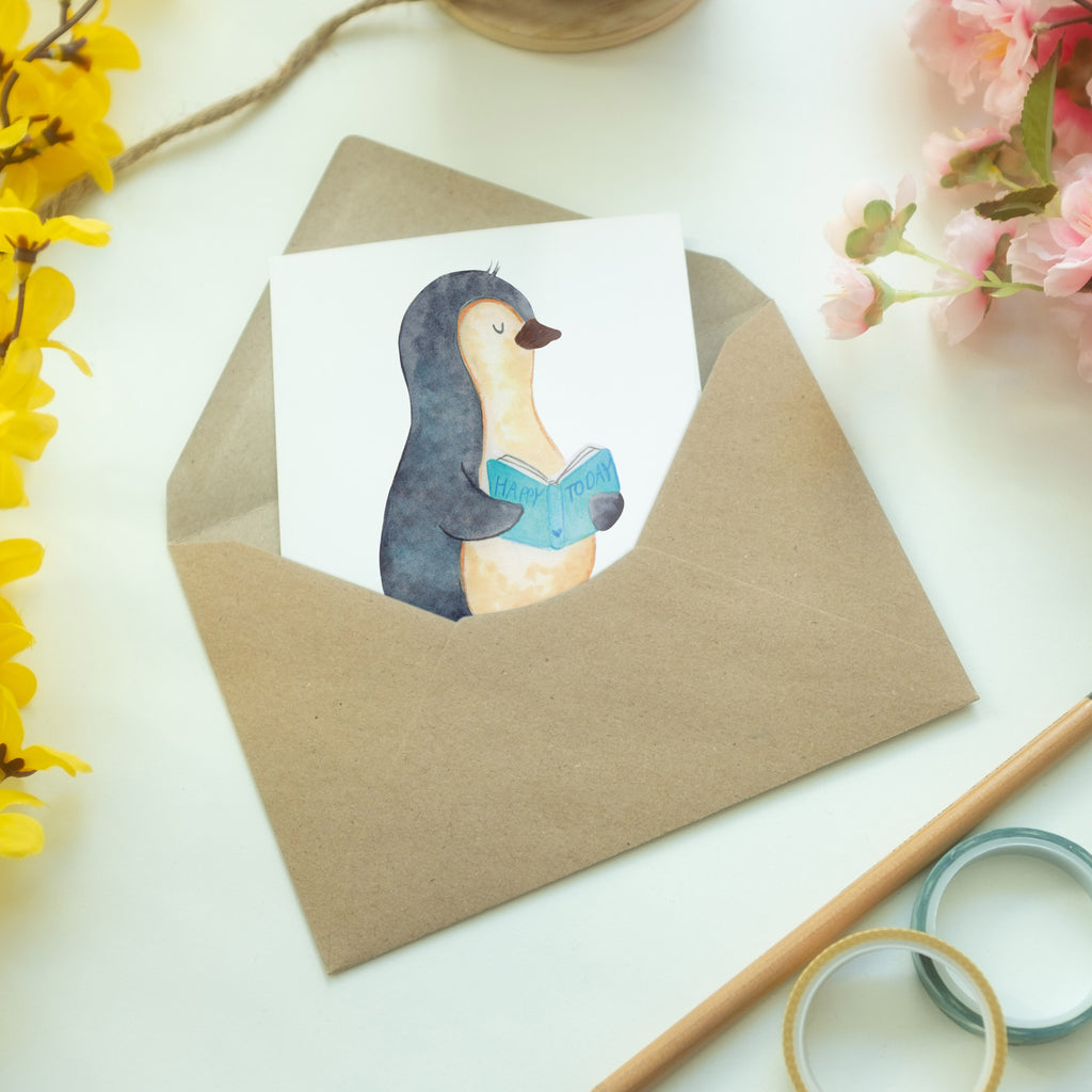 Personalisierte Grußkarte Pinguin Buch Personalisierte Grußkarte, Personalisiertere Klappkarte, Personalisierte Einladungskarte, Personalisierte Glückwunschkarte, Personalisierte Hochzeitskarte, Personalisierte Geburtstagskarte, Grußkarte mit Namen, Grußkarte selber drucken, Grußkarte selbst gestalten, Grußkarte mit persönlichen Nachrichten, Grußkarte als Geldgeschenk, Grußkarten personalisiert, Personalisierte Karte, Pinguin, Pinguine, Buch, Lesen, Bücherwurm, Nichtstun, Faulenzen, Ferien, Urlaub, Freizeit