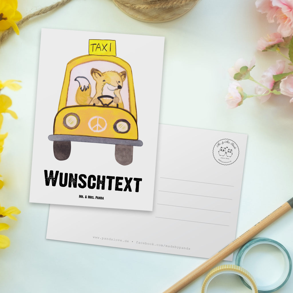 Personalisierte Postkarte Taxifahrer mit Herz Postkarte mit Namen, Postkarte bedrucken, Postkarte mit Wunschtext, Postkarte personalisierbar, Geschenkkarte mit Namen, Grußkarte mit Namen, Karte mit Namen, Einladung mit Namen, Ansichtskarte mit Namen, Geschenkkarte mit Wunschtext, Grußkarte mit Wunschtext, Karte mit Wunschtext, Einladung mit Wunschtext, Ansichtskarte mit Wunschtext, Beruf, Ausbildung, Jubiläum, Abschied, Rente, Kollege, Kollegin, Geschenk, Schenken, Arbeitskollege, Mitarbeiter, Firma, Danke, Dankeschön