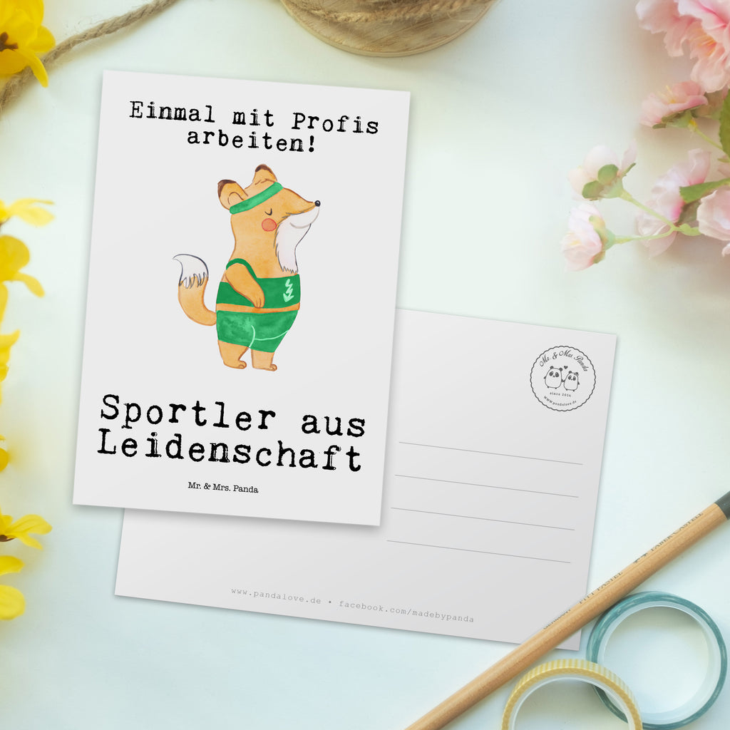 Postkarte Sportler aus Leidenschaft Postkarte, Karte, Geschenkkarte, Grußkarte, Einladung, Ansichtskarte, Geburtstagskarte, Einladungskarte, Dankeskarte, Ansichtskarten, Einladung Geburtstag, Einladungskarten Geburtstag, Beruf, Ausbildung, Jubiläum, Abschied, Rente, Kollege, Kollegin, Geschenk, Schenken, Arbeitskollege, Mitarbeiter, Firma, Danke, Dankeschön