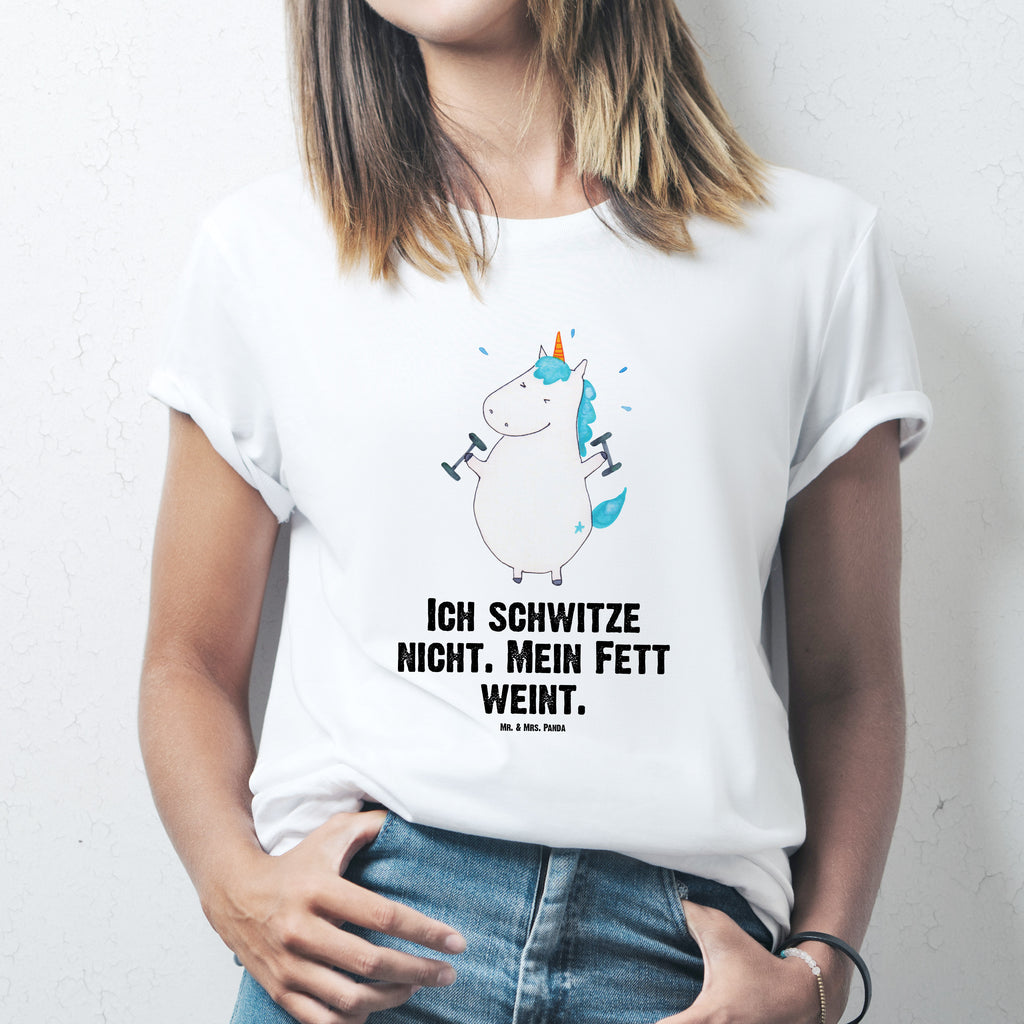 T-Shirt Standard Einhorn Fitness T-Shirt, Shirt, Tshirt, Lustiges T-Shirt, T-Shirt mit Spruch, Party, Junggesellenabschied, Jubiläum, Geburstag, Herrn, Damen, Männer, Frauen, Schlafshirt, Nachthemd, Sprüche, Einhorn, Einhörner, Einhorn Deko, Pegasus, Unicorn, Gym, Fitness, Fitnessstudio, Diät, Abnehmen, Sport, Pumpen, Geräte, Sixpack